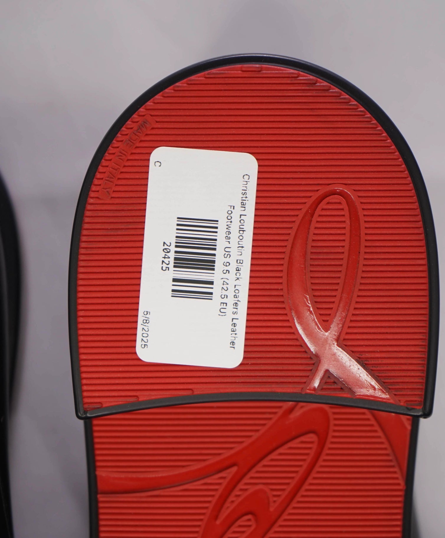 $1,095 Christian Louboutin "URBINO" Mock Braid Loafers US 9.5 (42.5 EU)