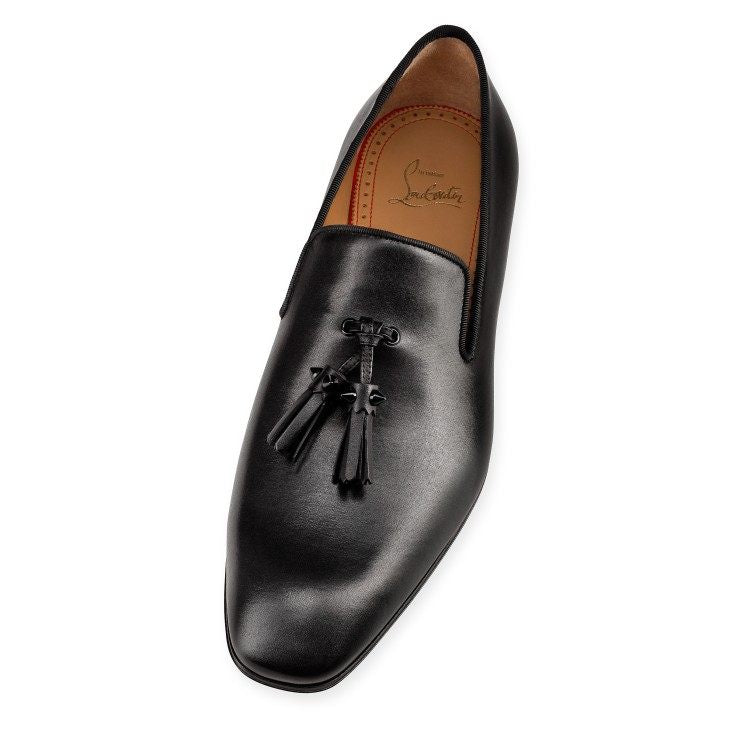 $1,050 CHRISTIAN LOUBOUTIN - *Dandelion* Spike Tassel Leather Loafers US 9.5 (42.5EU)