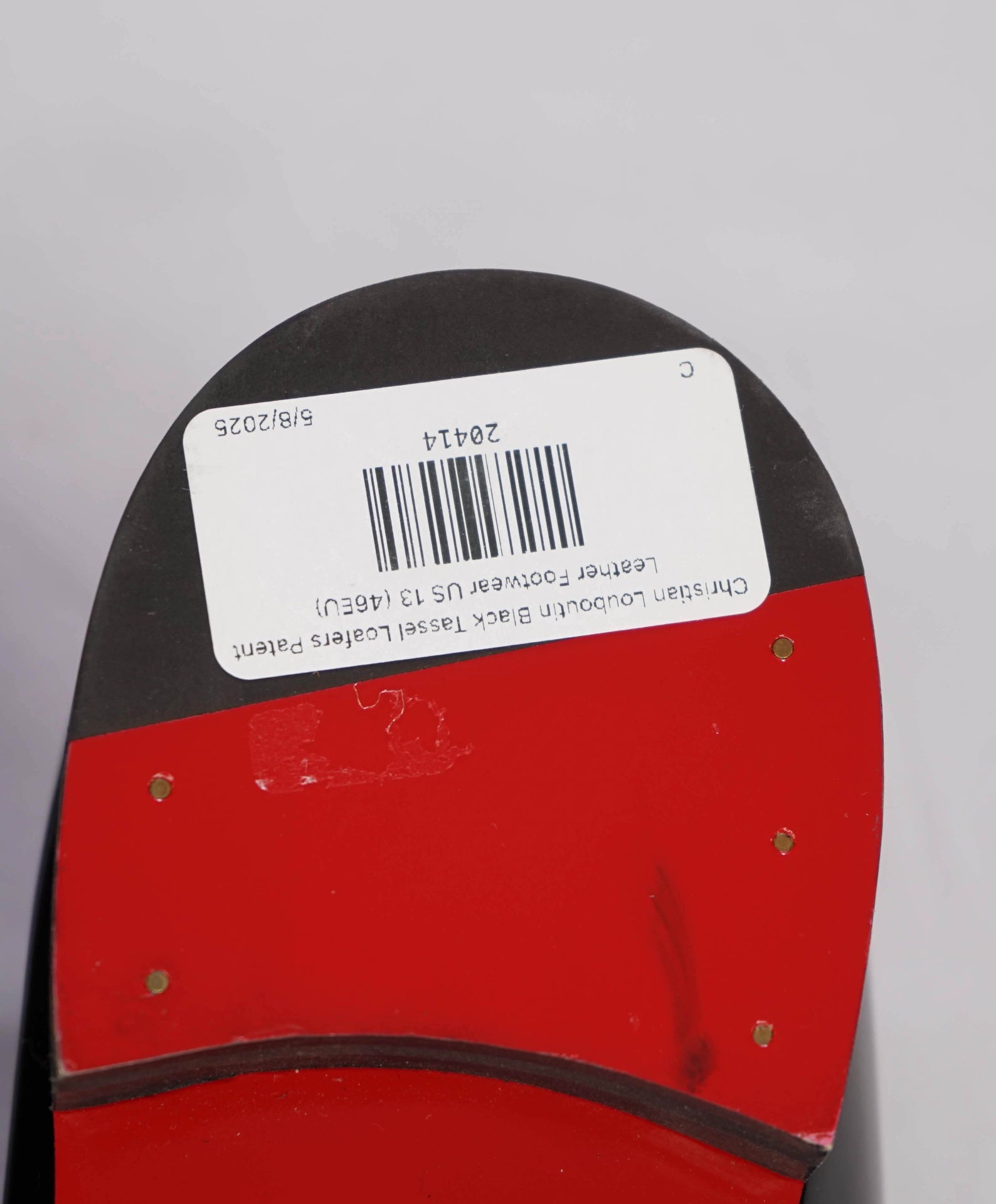 $1,050 CHRISTIAN LOUBOUTIN - *Dandelion* Spike Tassel Leather Loafers US 13 (46EU)