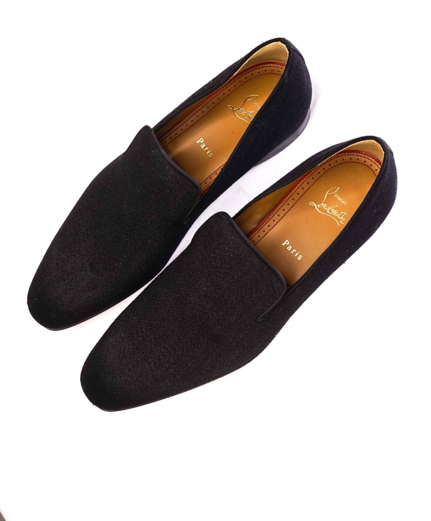 $1,250 Christian Louboutin "Dandelion" Black Matte Loafer US 11 (44EU)