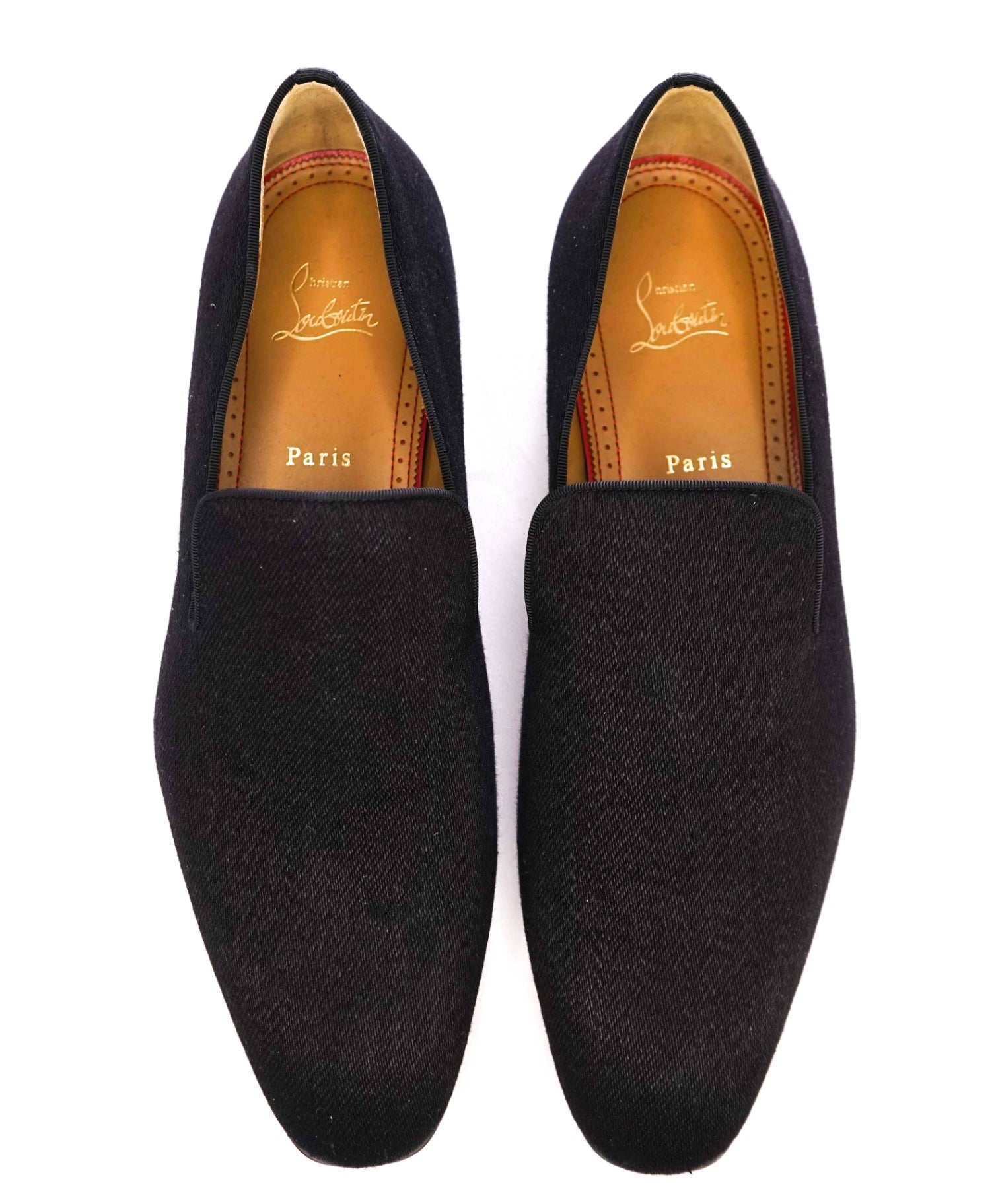 $1,250 Christian Louboutin "Dandelion" Black Matte Loafer US 11 (44EU)