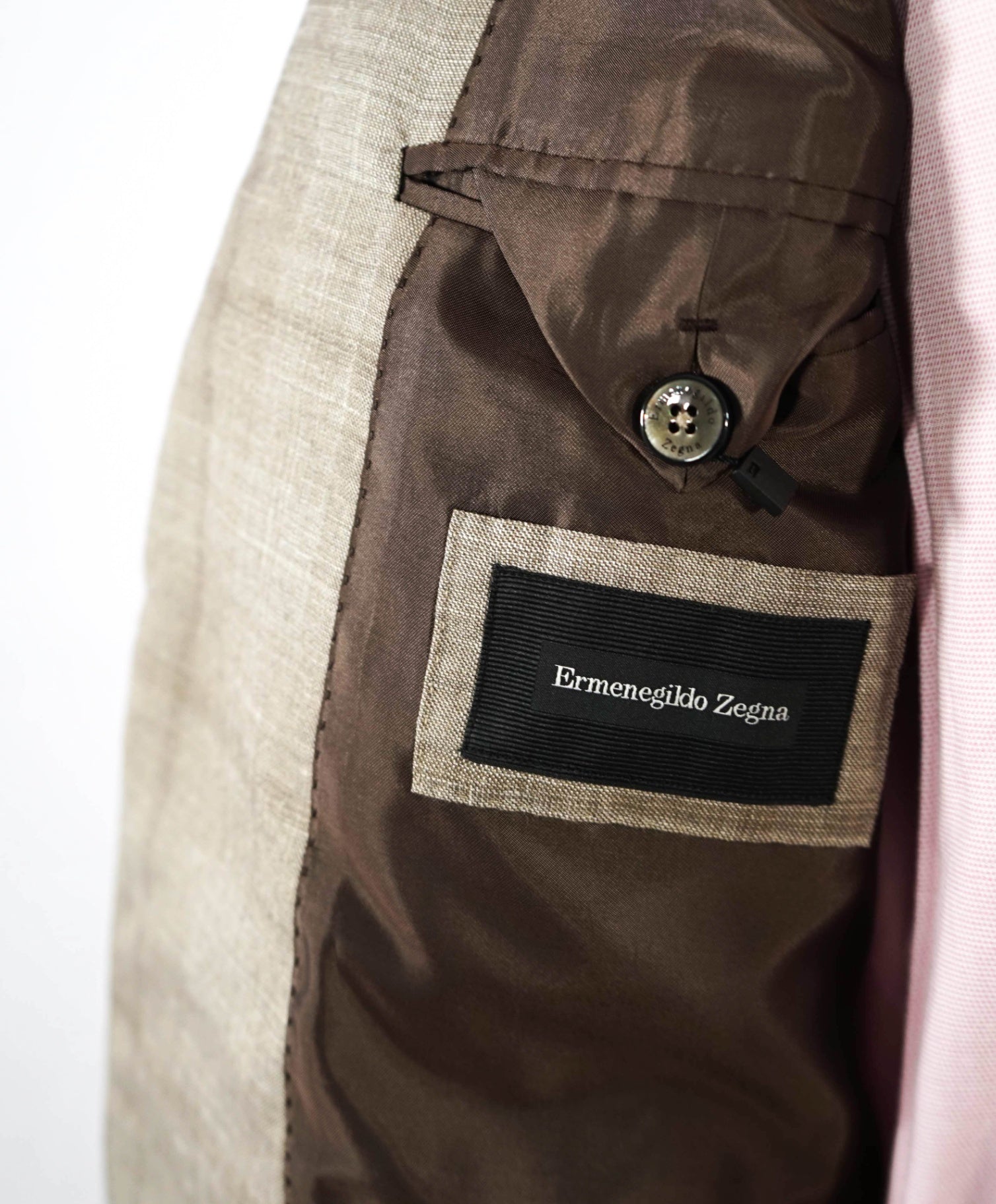 $2,995 ZEGNA "Easy Light" Wool/Silk/CASHMERE/Linen Blazer 40R