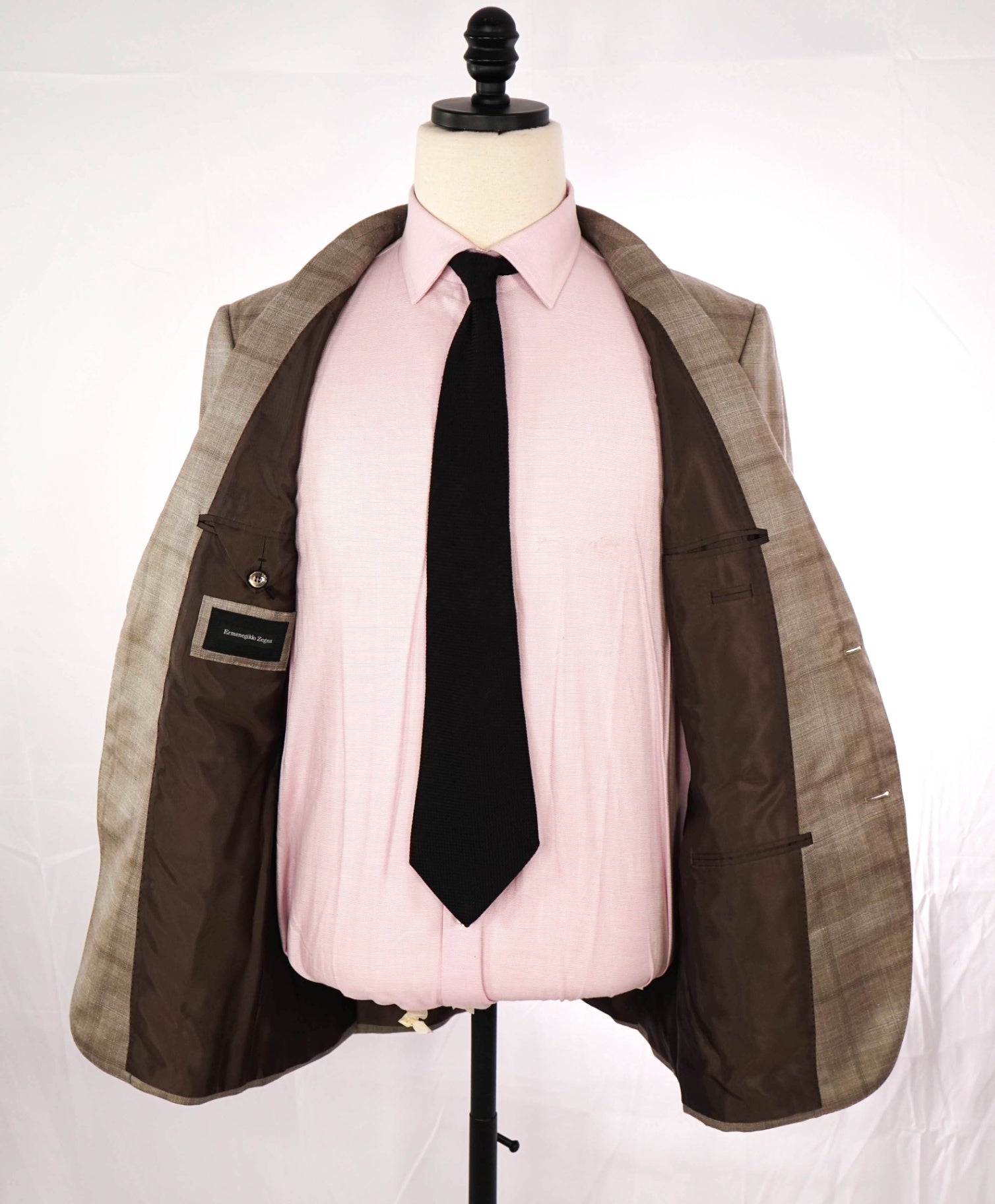 $2,995 ZEGNA "Easy Light" Wool/Silk/CASHMERE/Linen Blazer 40R
