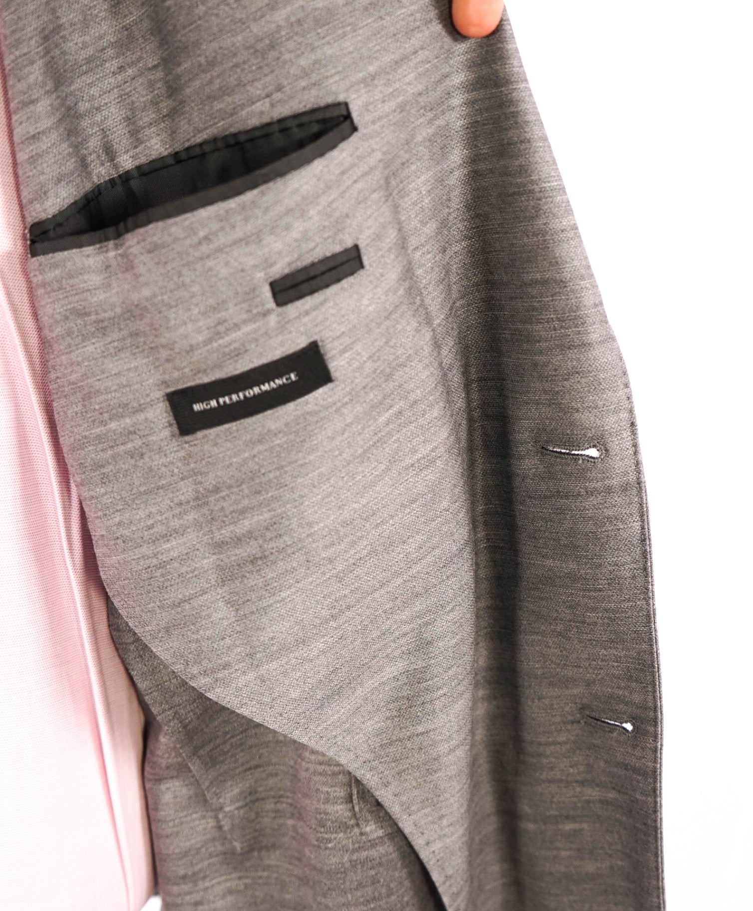 $3,995 Ermenegildo Zegna Grey "High Performance" Wool Blazer 50S US