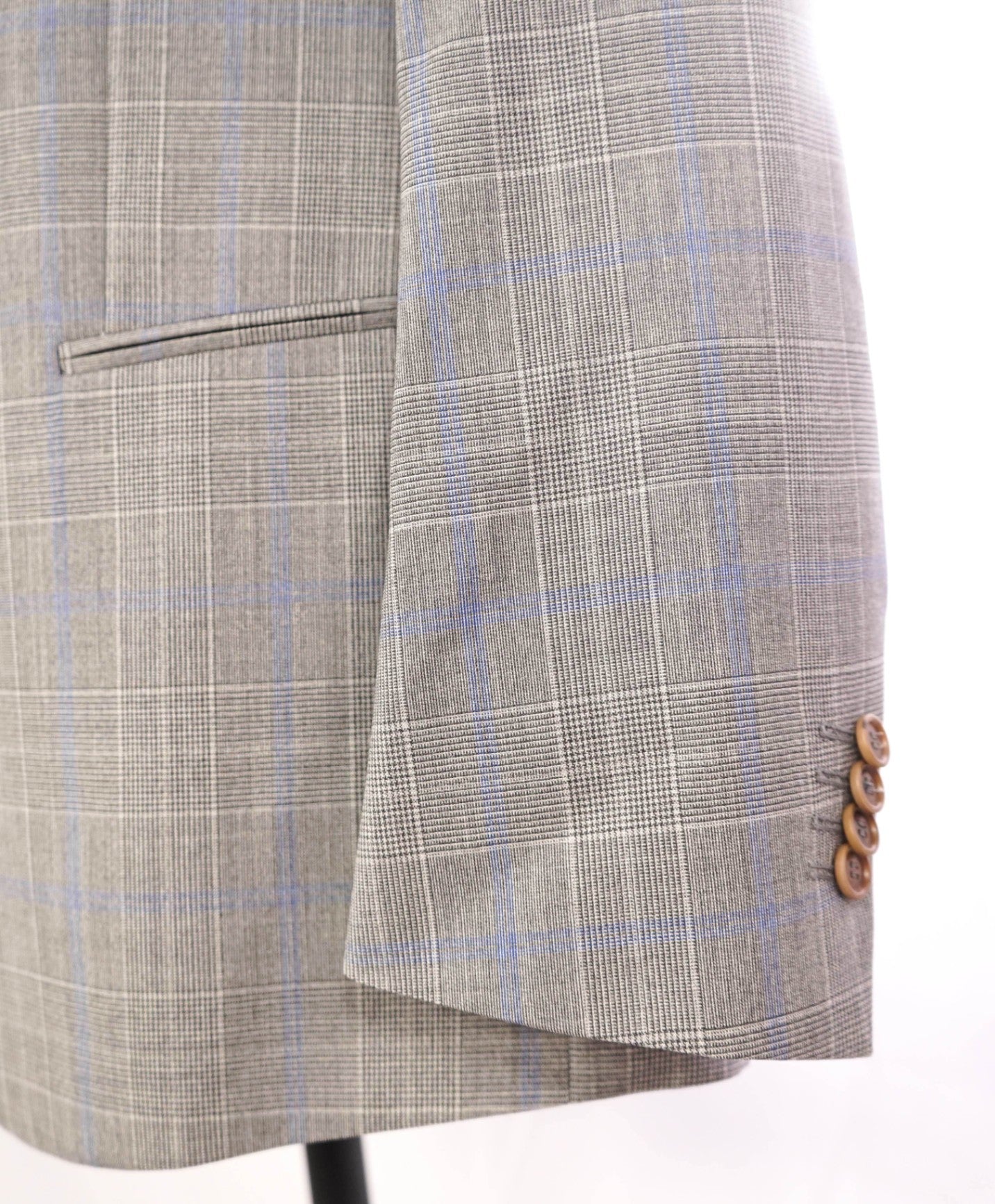 $3,795 GIORGIO ARMANI - "SOHO" Prince of Wales Suit 46R