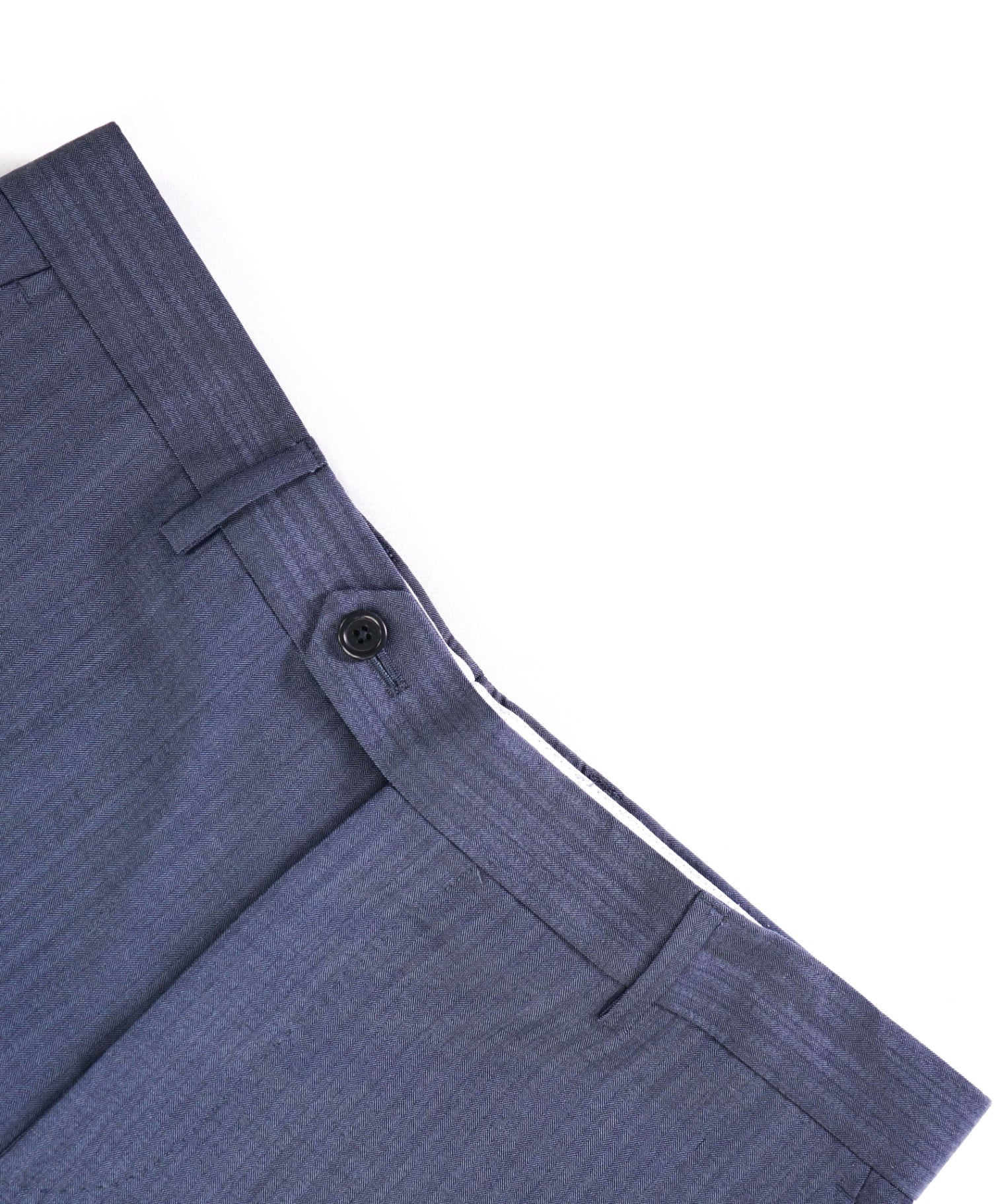$400 Saks Fifth Avenue Navy Stripe Wool/Silk Pants 32W