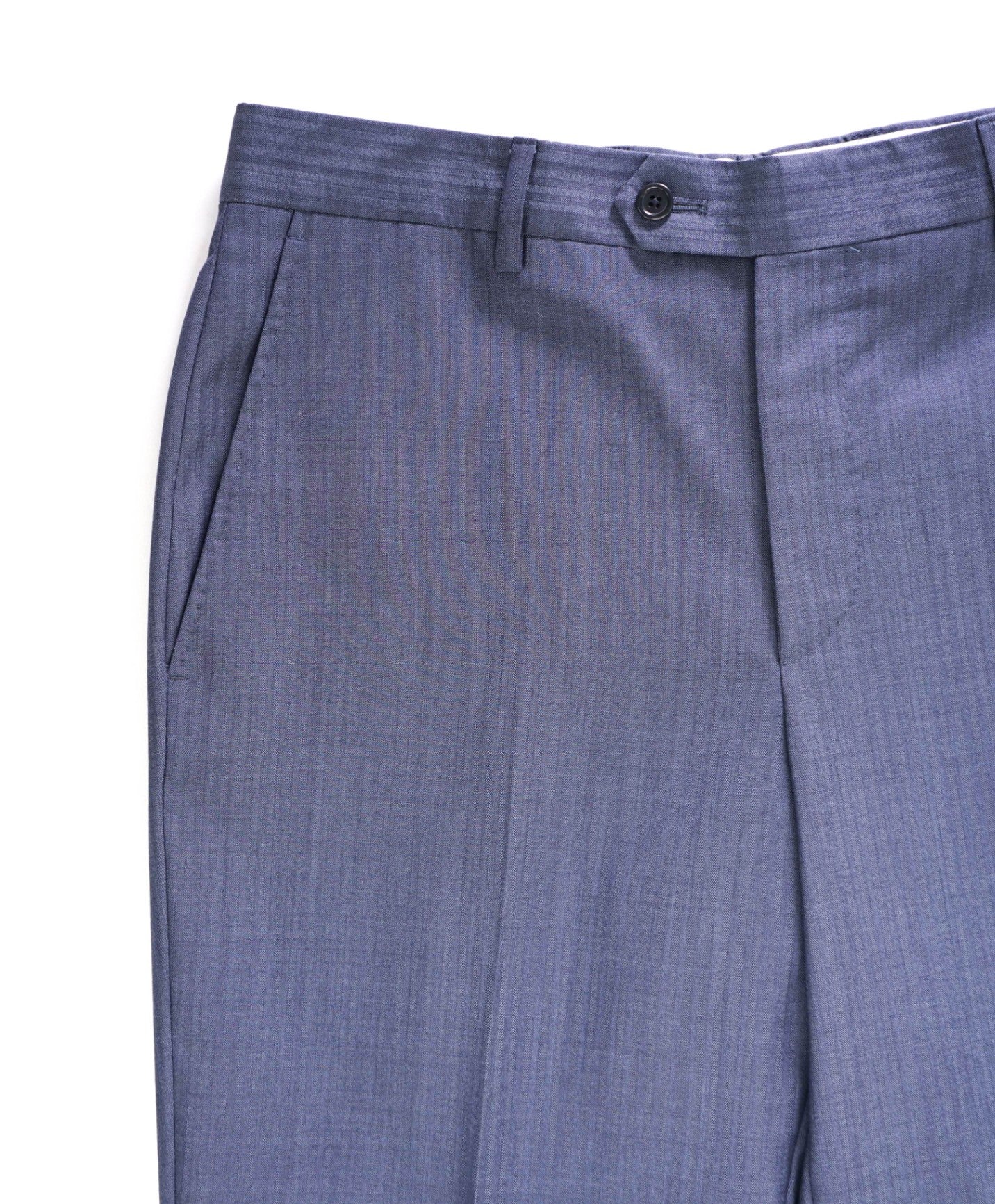 $400 Saks Fifth Avenue Navy Stripe Wool/Silk Pants 32W