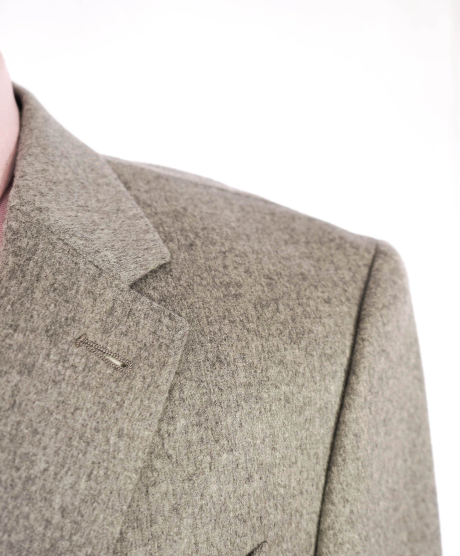 $5,995 Ermenegildo Zegna Solid Grey *PURE Cashmere* Blazer 44R