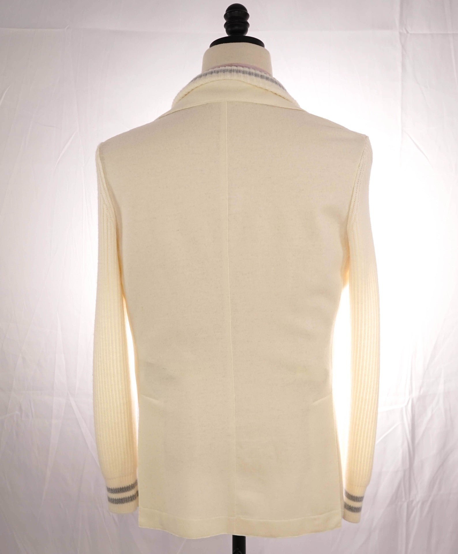 $2,295 Eleventy Blazer Knit Sweater Insert Zipper Blazer - Small
