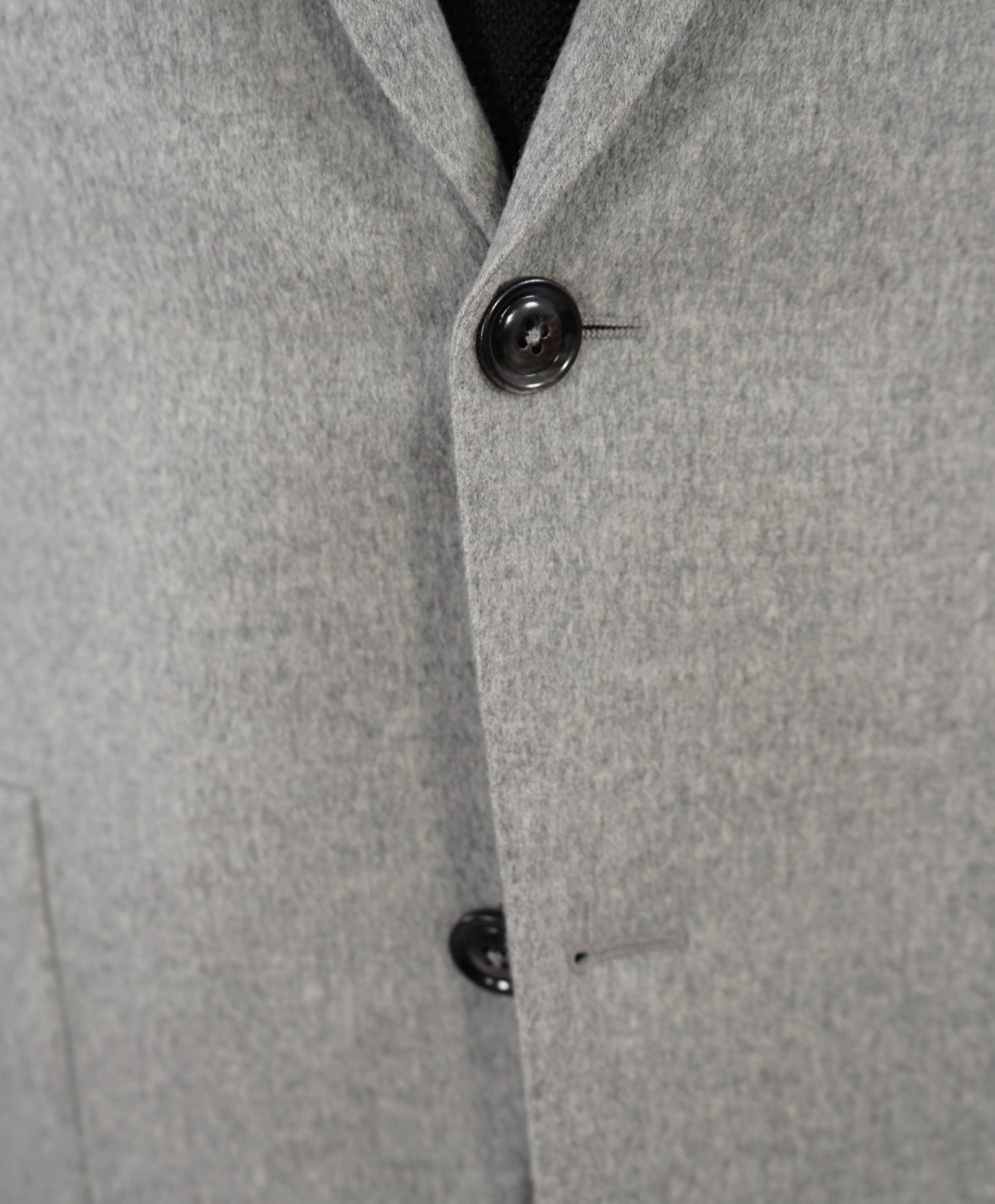 $5,995 Ermenegildo Zegna Solid Grey *PURE Cashmere* Blazer 44R