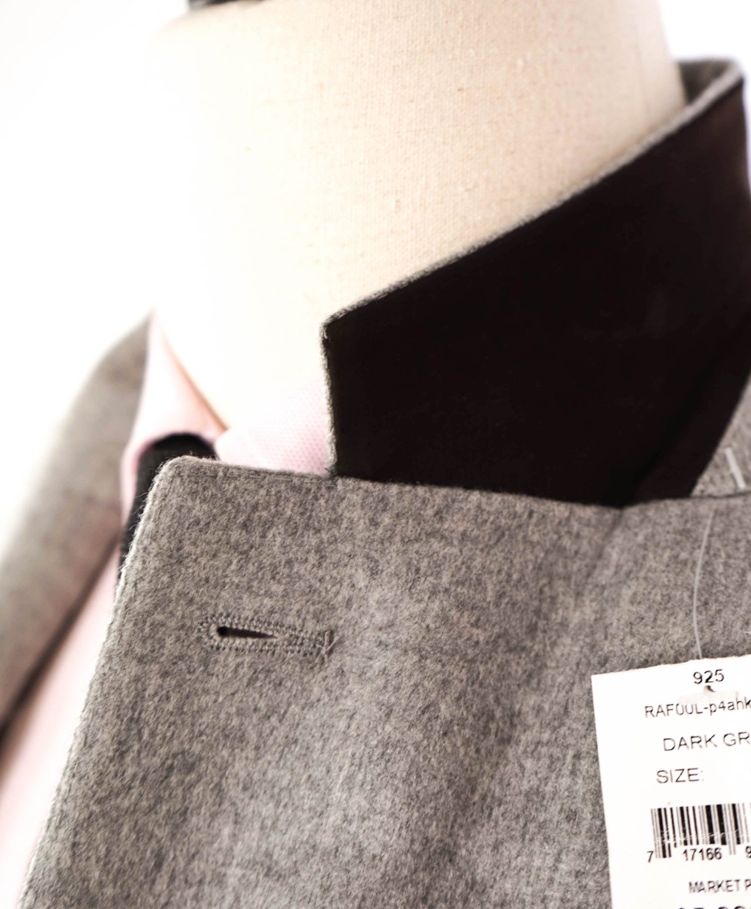 $5,995 Ermenegildo Zegna Solid Grey *PURE Cashmere* Blazer 44R