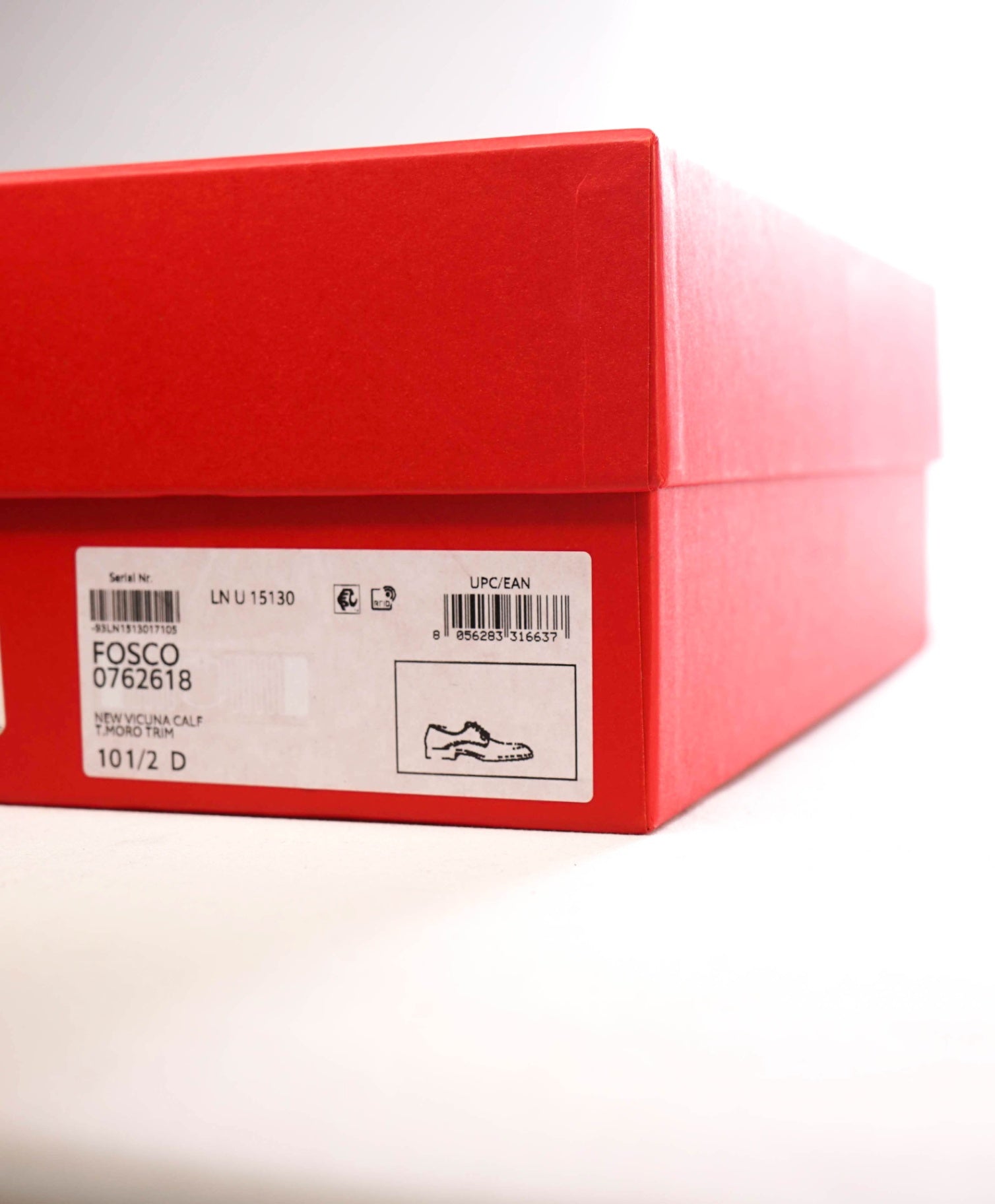 $880 Ferragamo "FOSCO" Brown Derbies Leather Footwear US 10.5