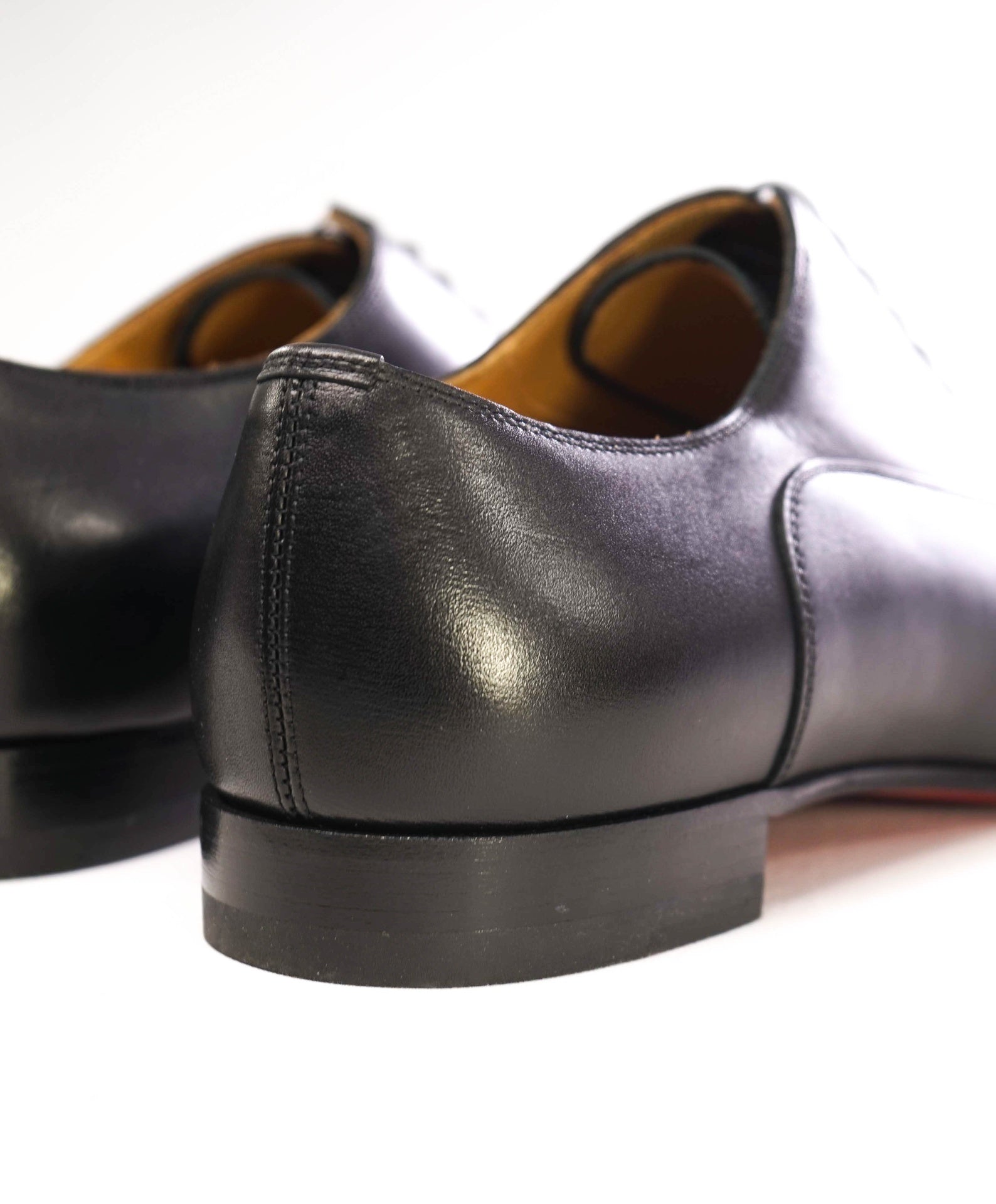 $1,050 CHRISTIAN LOUBOUTIN - *GREGGO* Black Oxfords US 9.5 (42.5 EU)