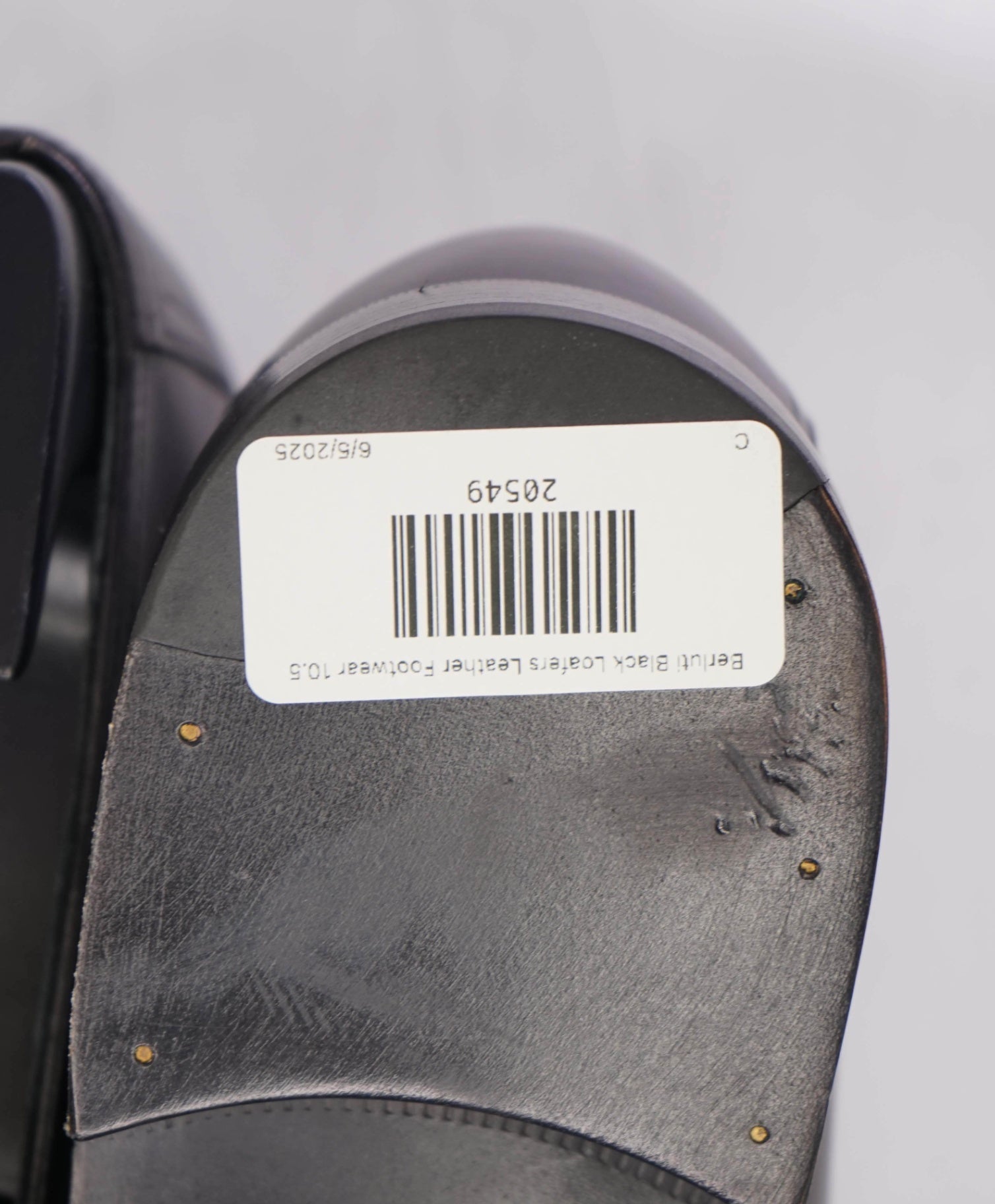 $2,480 Berluti "ANDY" Gray/Back Patina Leather Loafers 11.5 US (10.5UK)