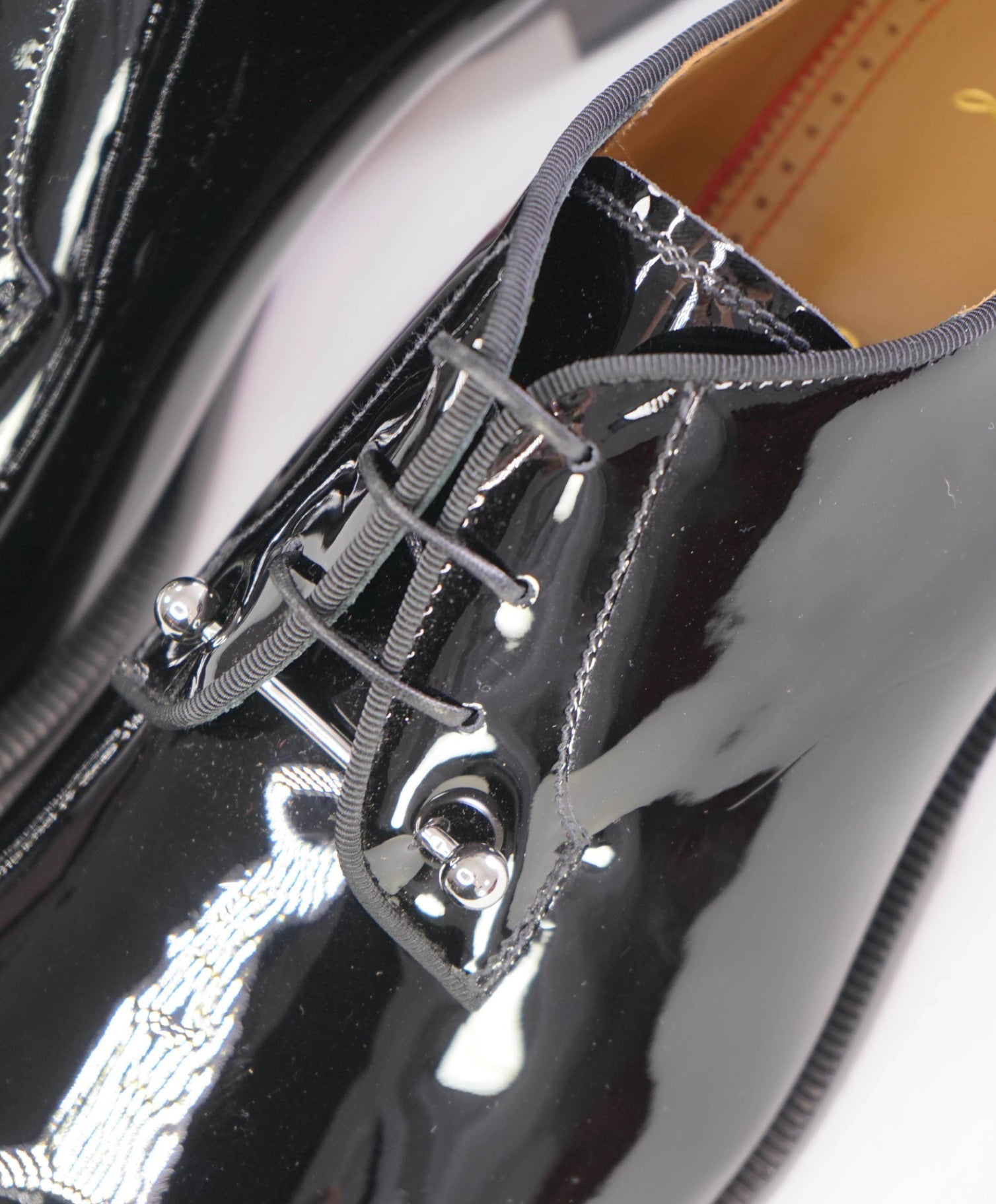 $1,250 Christian Louboutin "Chambeliss" Black Patent Oxfords US 11 (44EU)