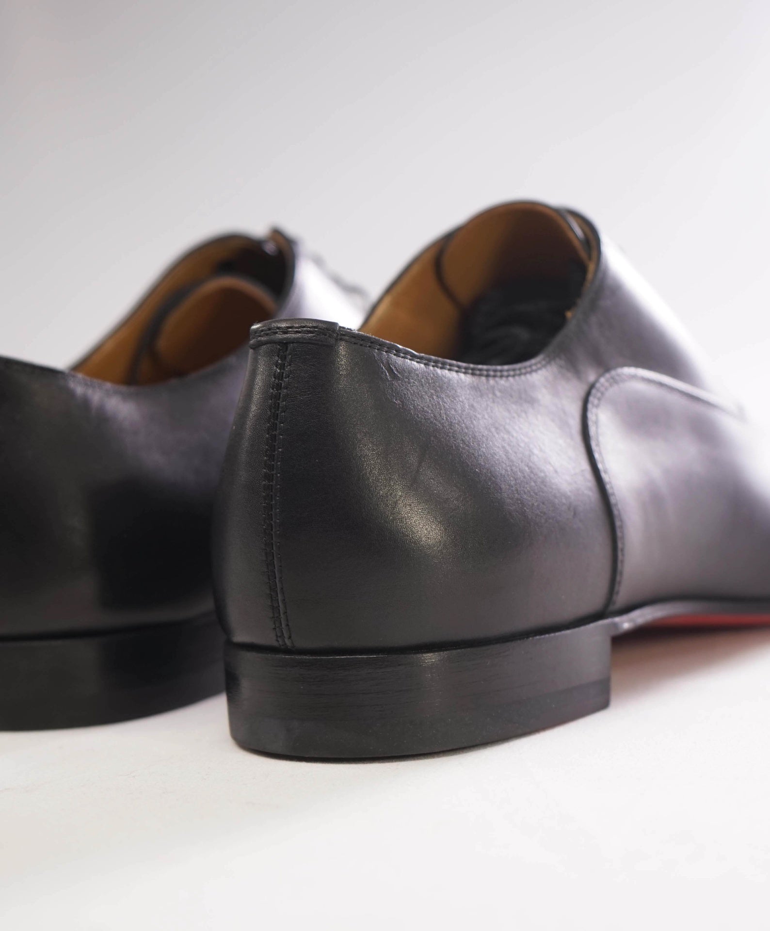 $1,050 CHRISTIAN LOUBOUTIN - *GREGGO* Black Oxfords US 10.5 (43.5EU)