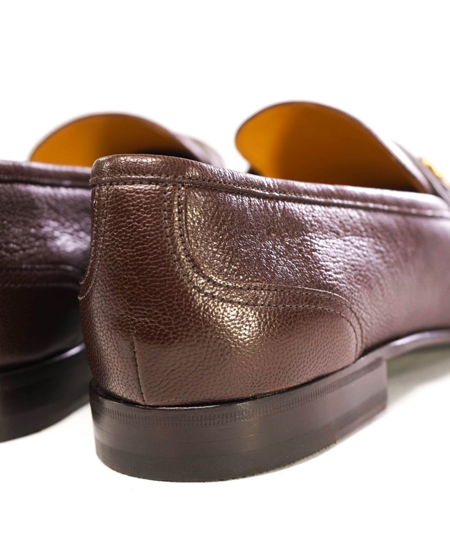 $790 Bally Brown Leather Loafers "SADEI" US 7D (6UK)
