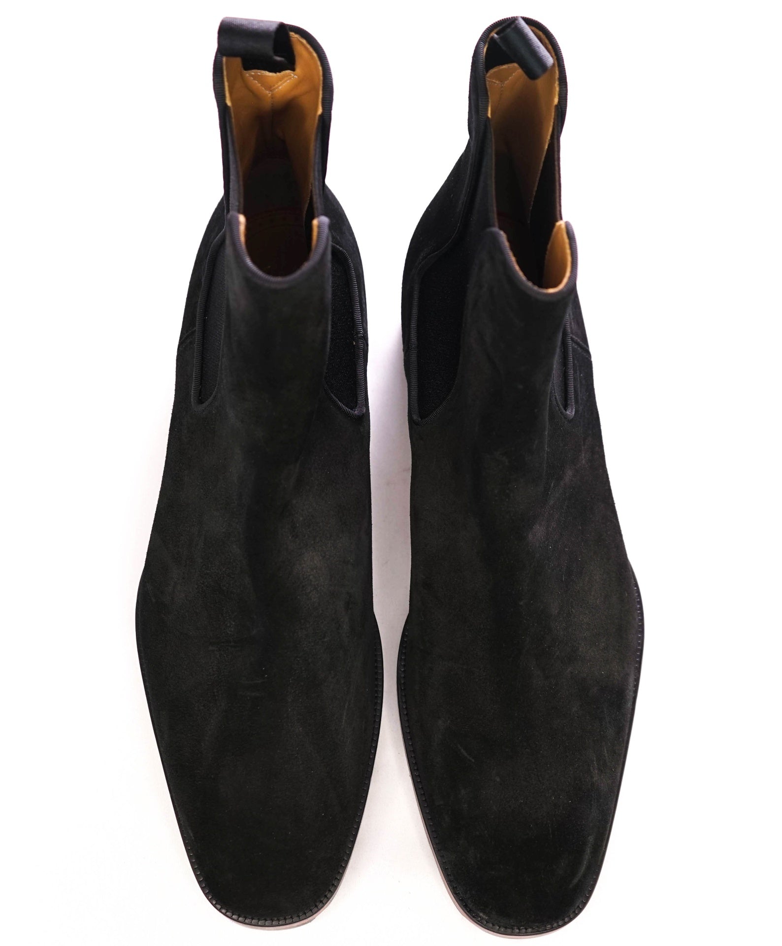 $1,300 CHRISTIAN LOUBOUTIN - *ALPINOSOL* Suede Lug Sole Boots US 12.5 (45.5EU)