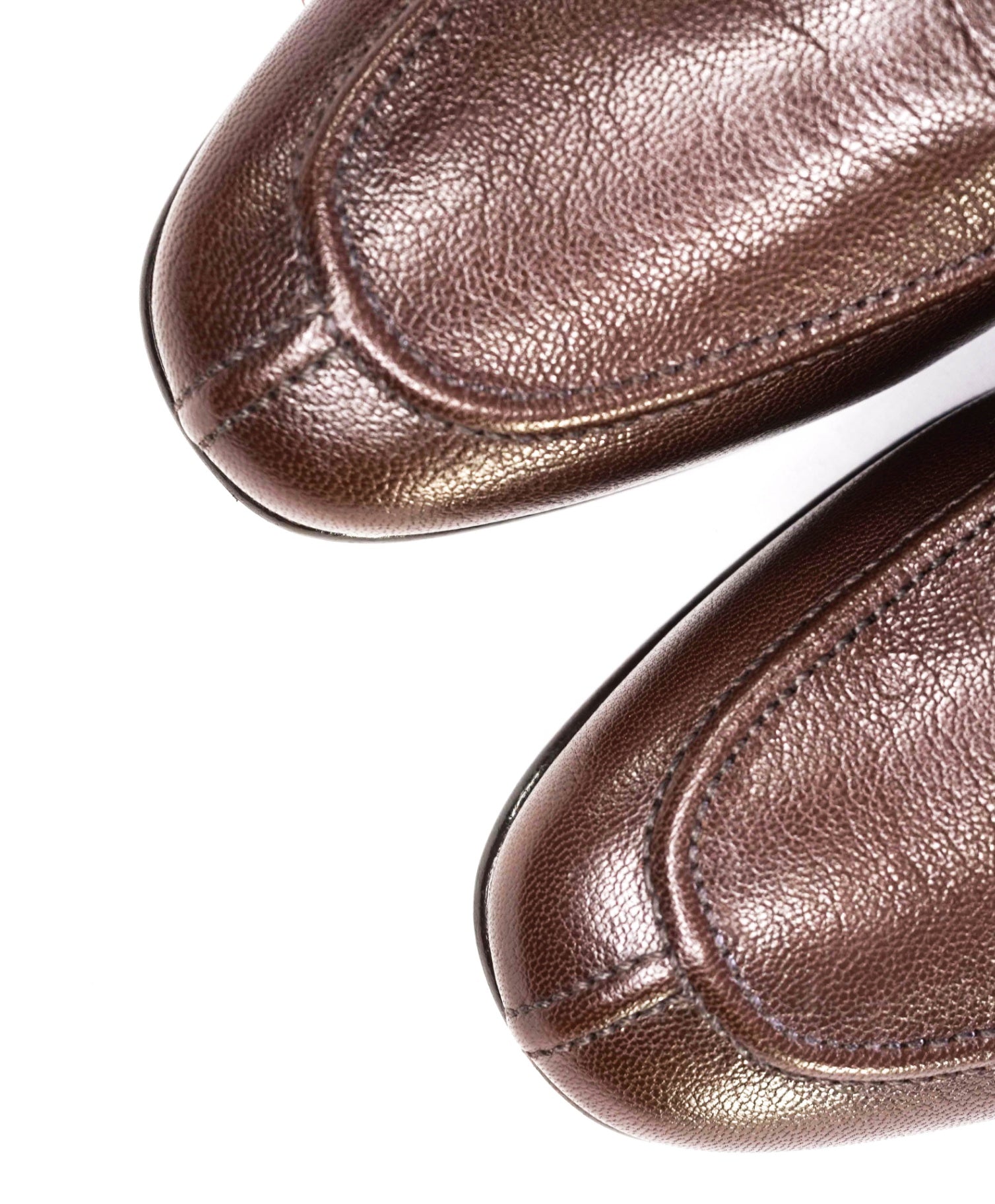 $790 Bally Brown Leather Loafers "SADEI" US 7D (6UK)