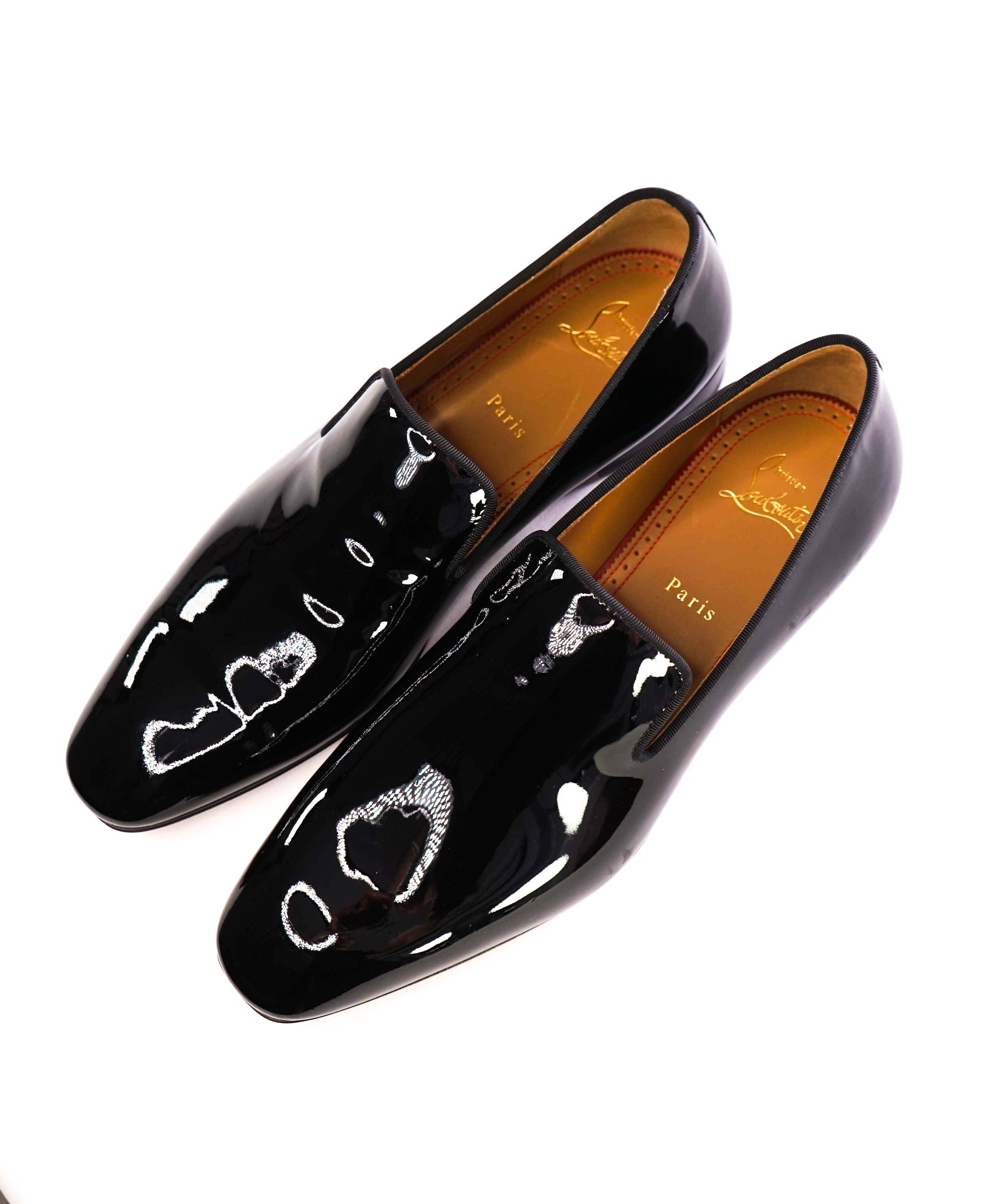 $1,050 CHRISTIAN LOUBOUTIN - *Dandelion* Patent Leather Loafers US 9 (42EU)