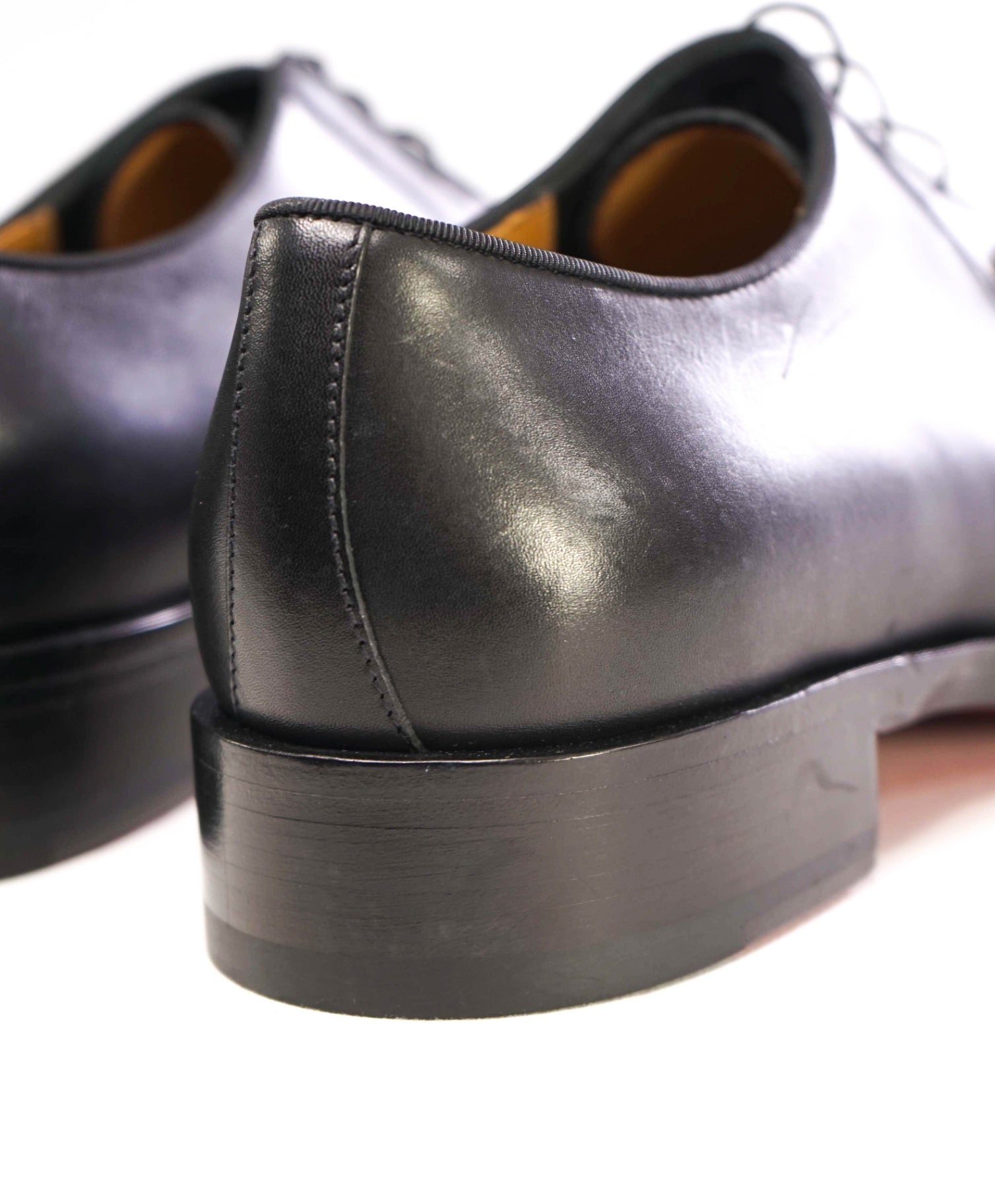 $1,250 Christian Louboutin "Chambeliss" Black Leather Oxfords US 9.5 (42.5 EU)