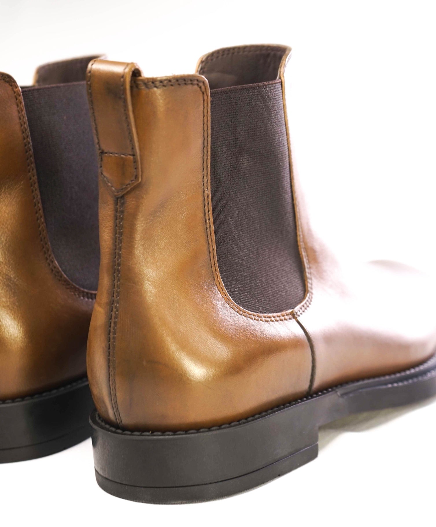$825 Tod's Brown Ankle Boots Leather Footwear US 9.5 (UK8.5)