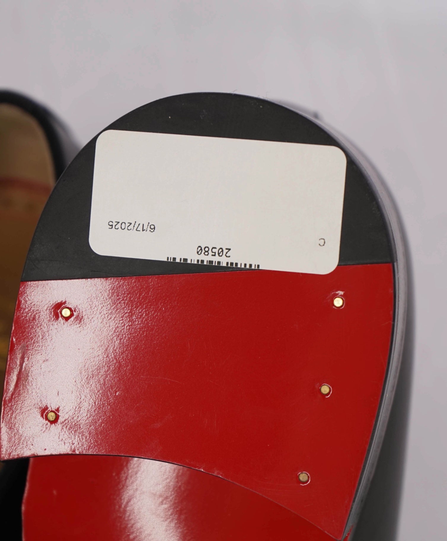 $1,250 Christian Louboutin "Chambeliss" Black Leather Oxfords US 10 (43EU)