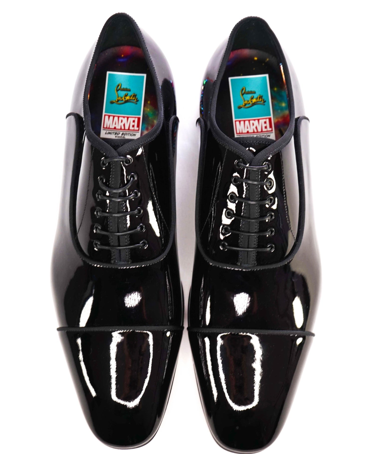 $1,750 Christian Louboutin *MARVEL limited* Patent Oxfords US 11.5 (44.5EU)