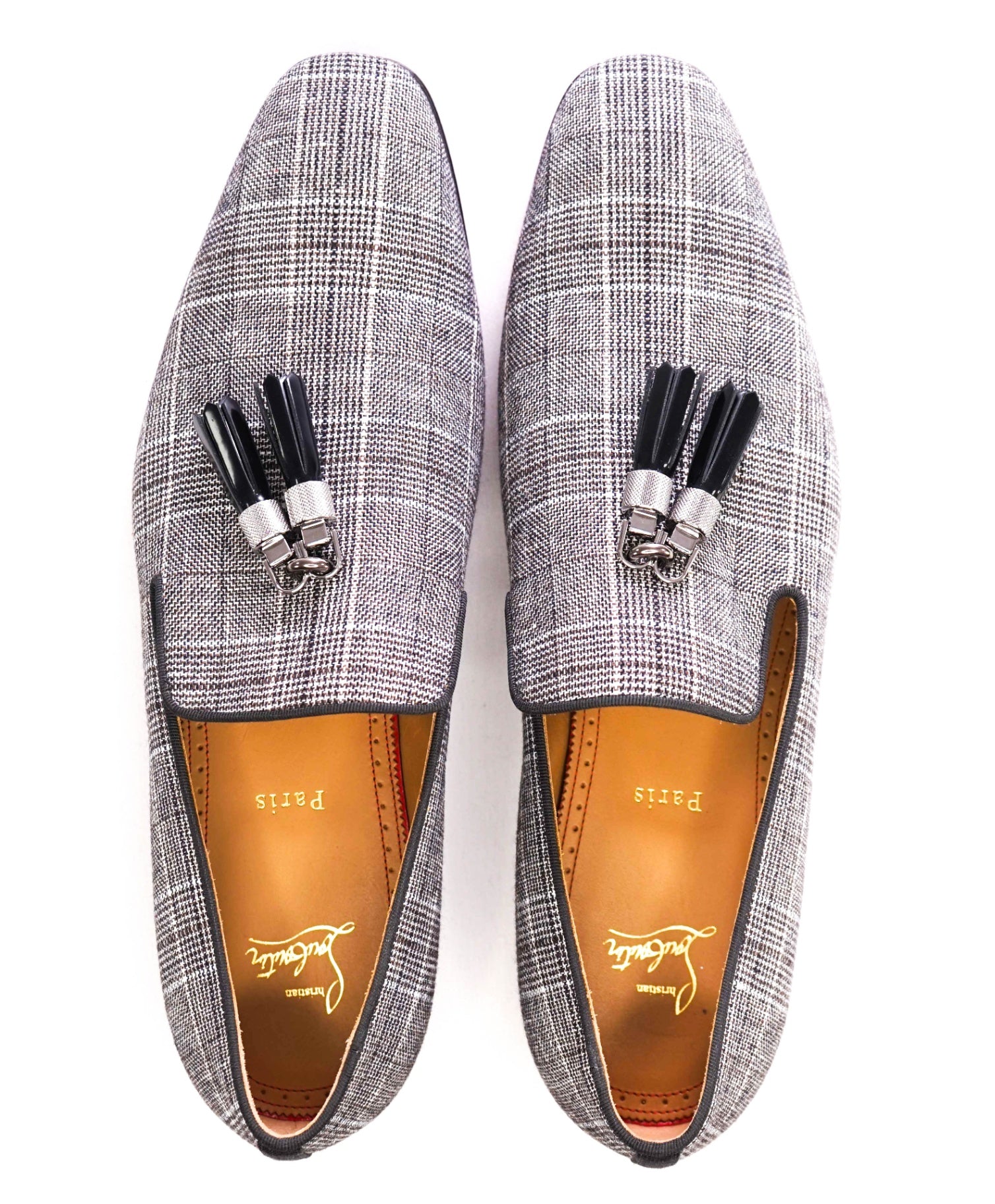 $1,095 CHRISTIAN LOUBOUTIN - *Dandelion* Tassel Loafers US 11.5 (44.5EU)