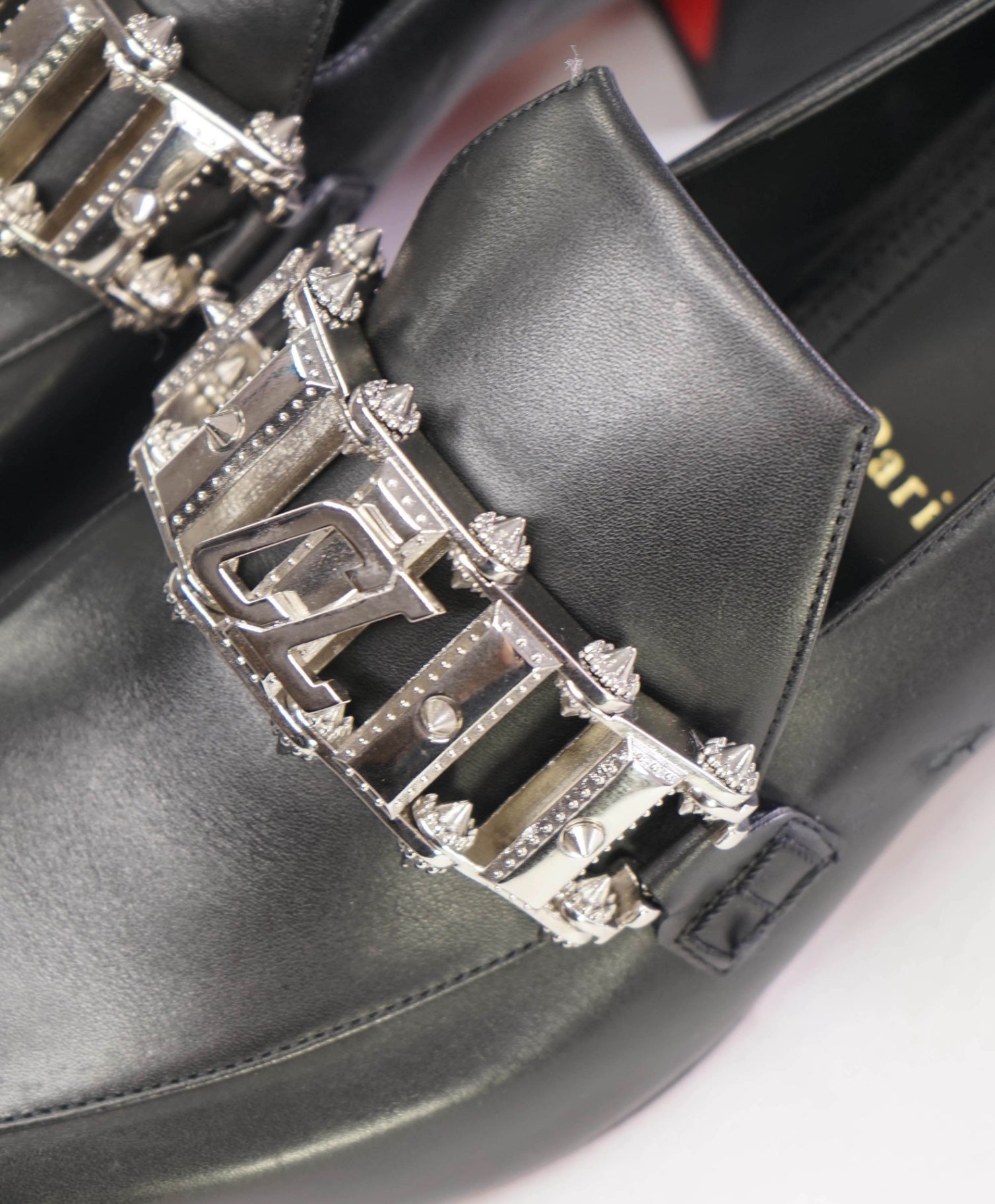 $2,695 Christian Louboutin "AIGUILOU" (Womens) Pointed Shoe US 12.5 (42.5 EU)