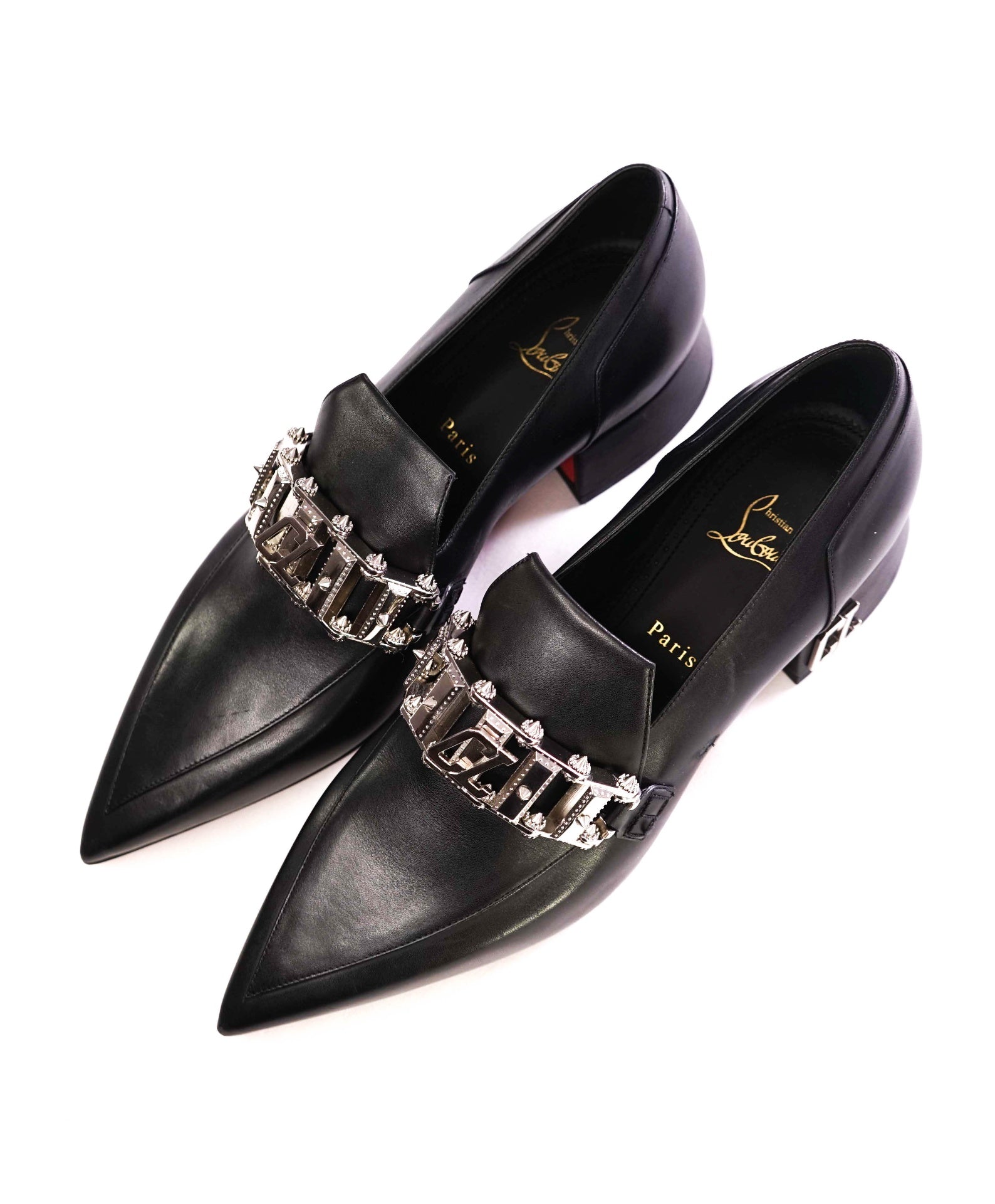 $2,695 Christian Louboutin "AIGUILOU" (Womens) Pointed Shoe US 12.5 (42.5 EU)