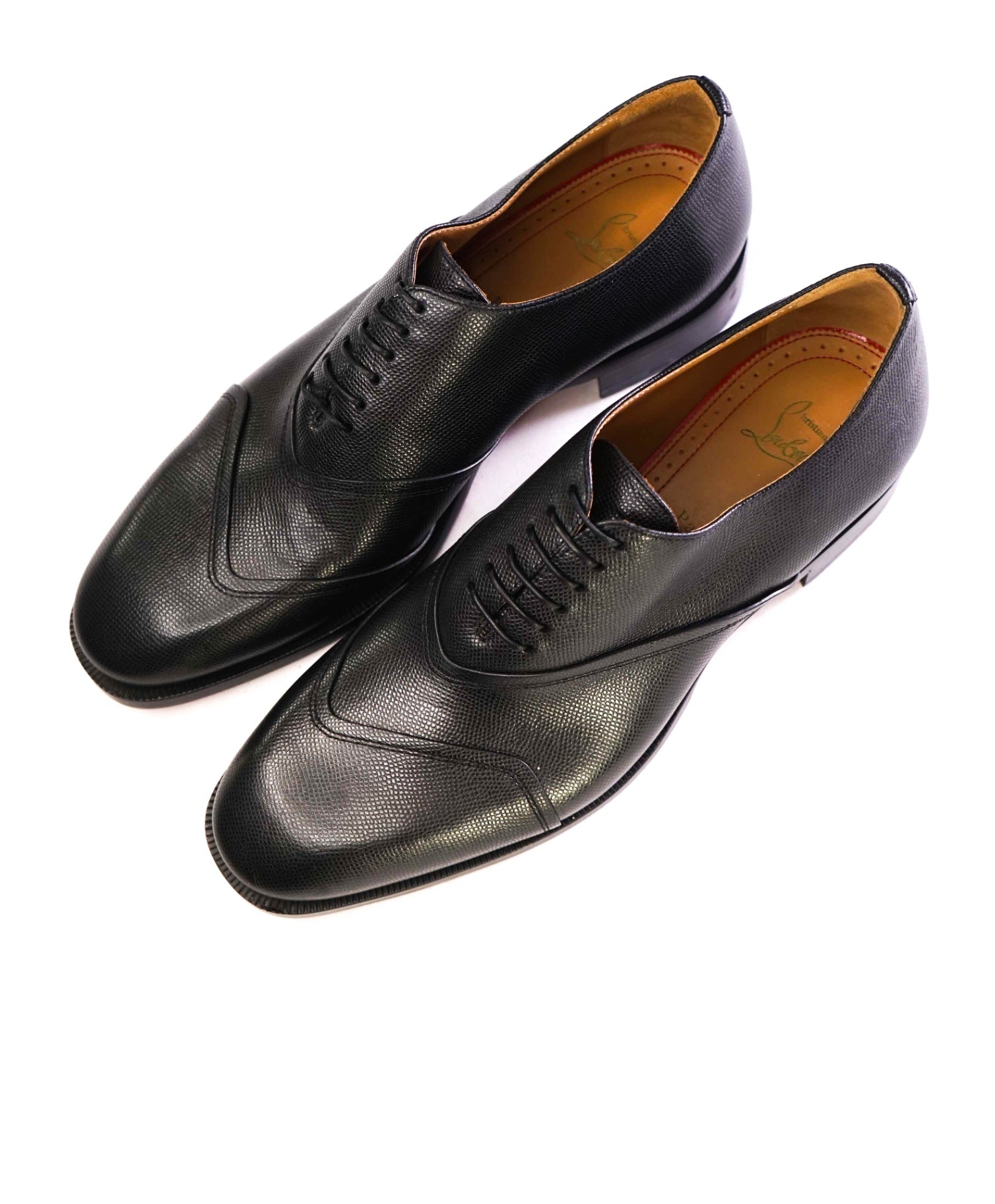 $1,145 CHRISTIAN LOUBOUTIN - *BOABI FLAT* Black Oxfords US 9 (42EU)