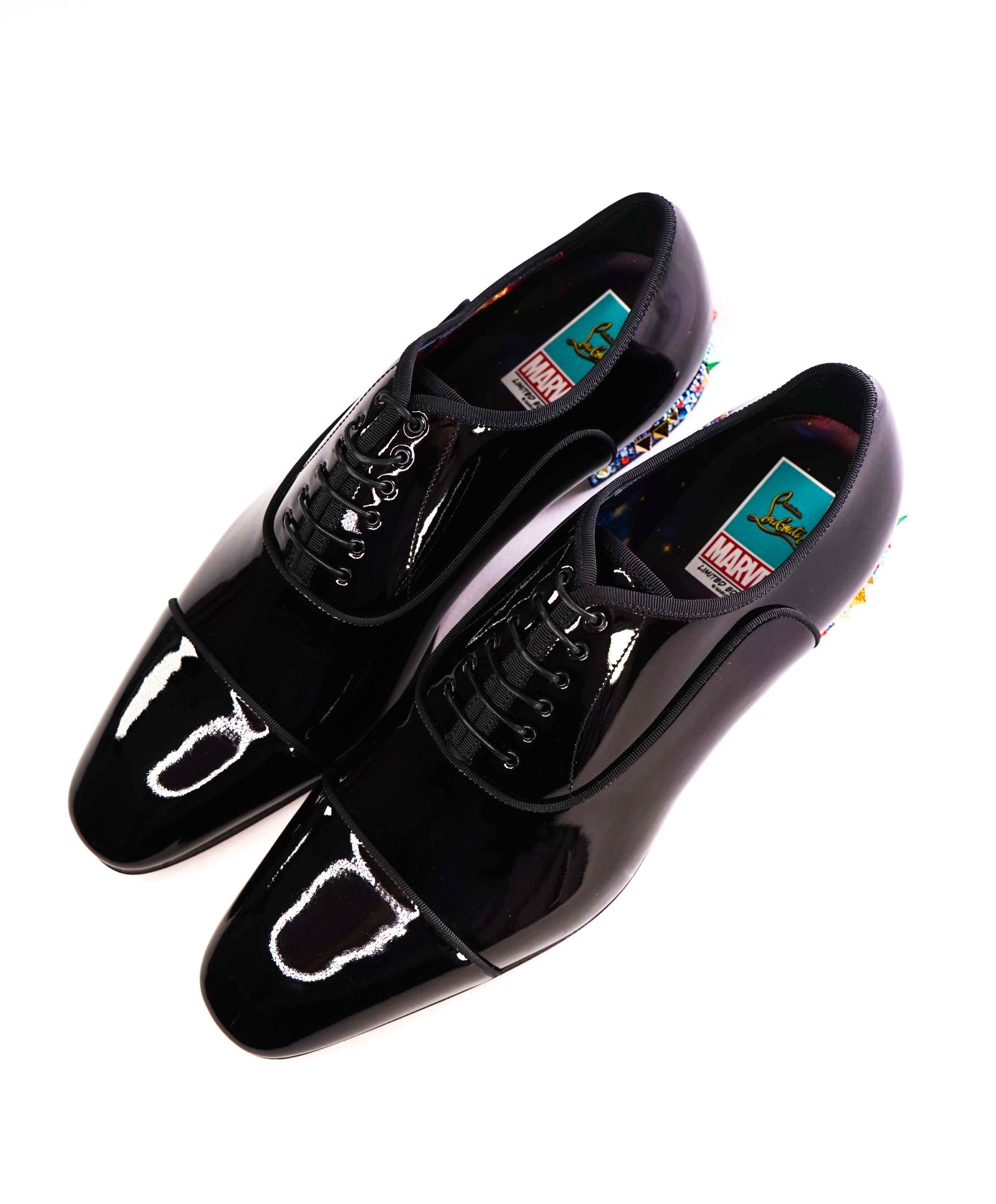 $1,750 Christian Louboutin *MARVEL limited* Patent Oxfords US 11.5 (44.5EU)