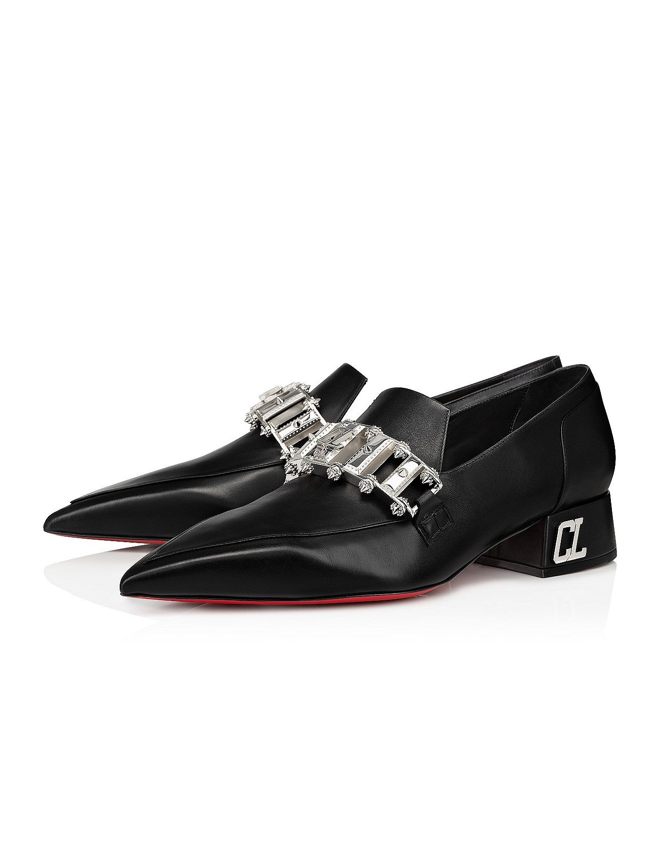 $2,695 Christian Louboutin "AIGUILOU" (Womens) Pointed Shoe US 12.5 (42.5 EU)