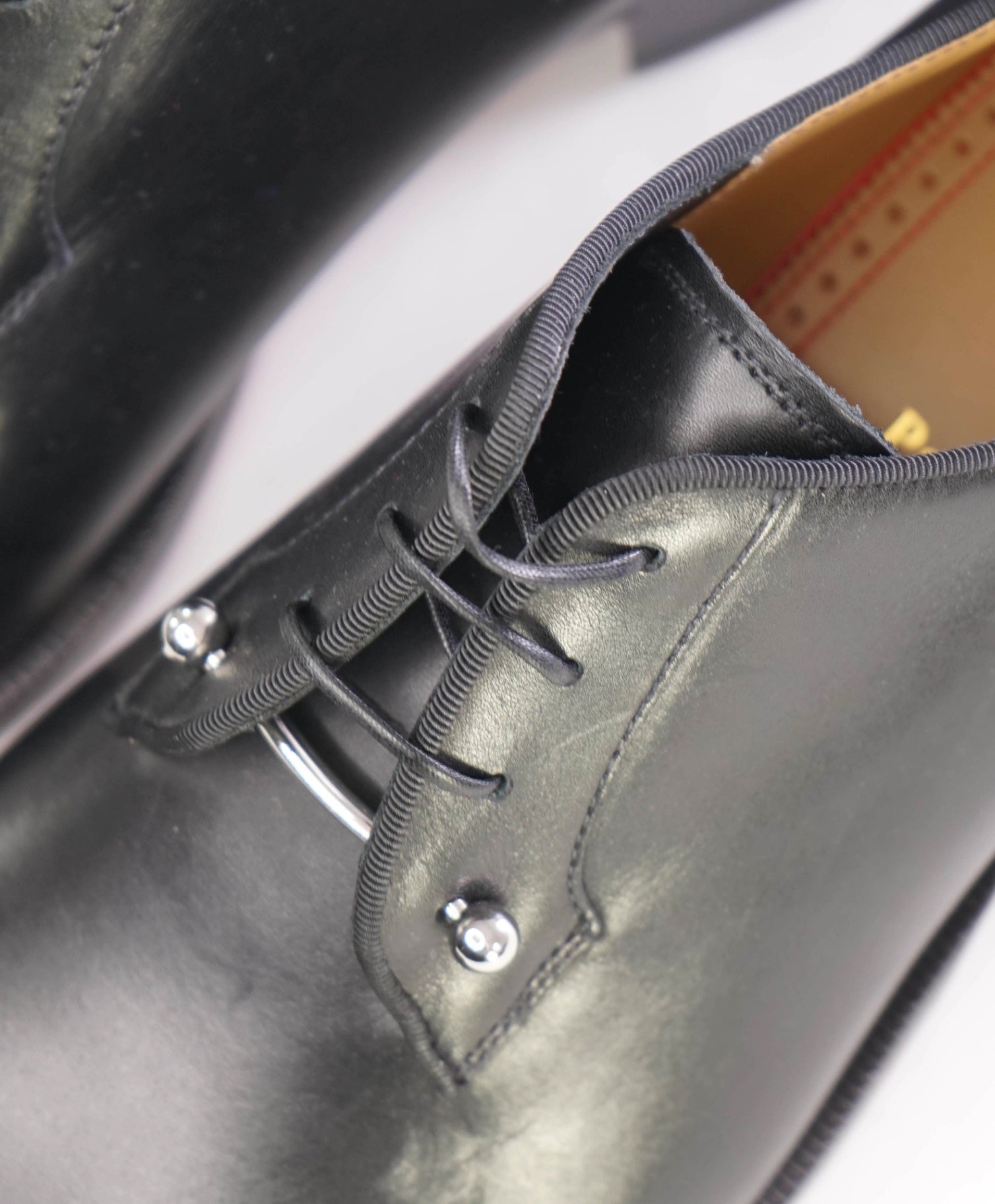 $1,250 Christian Louboutin "Chambeliss" Black Leather Oxfords US 10 (43EU)