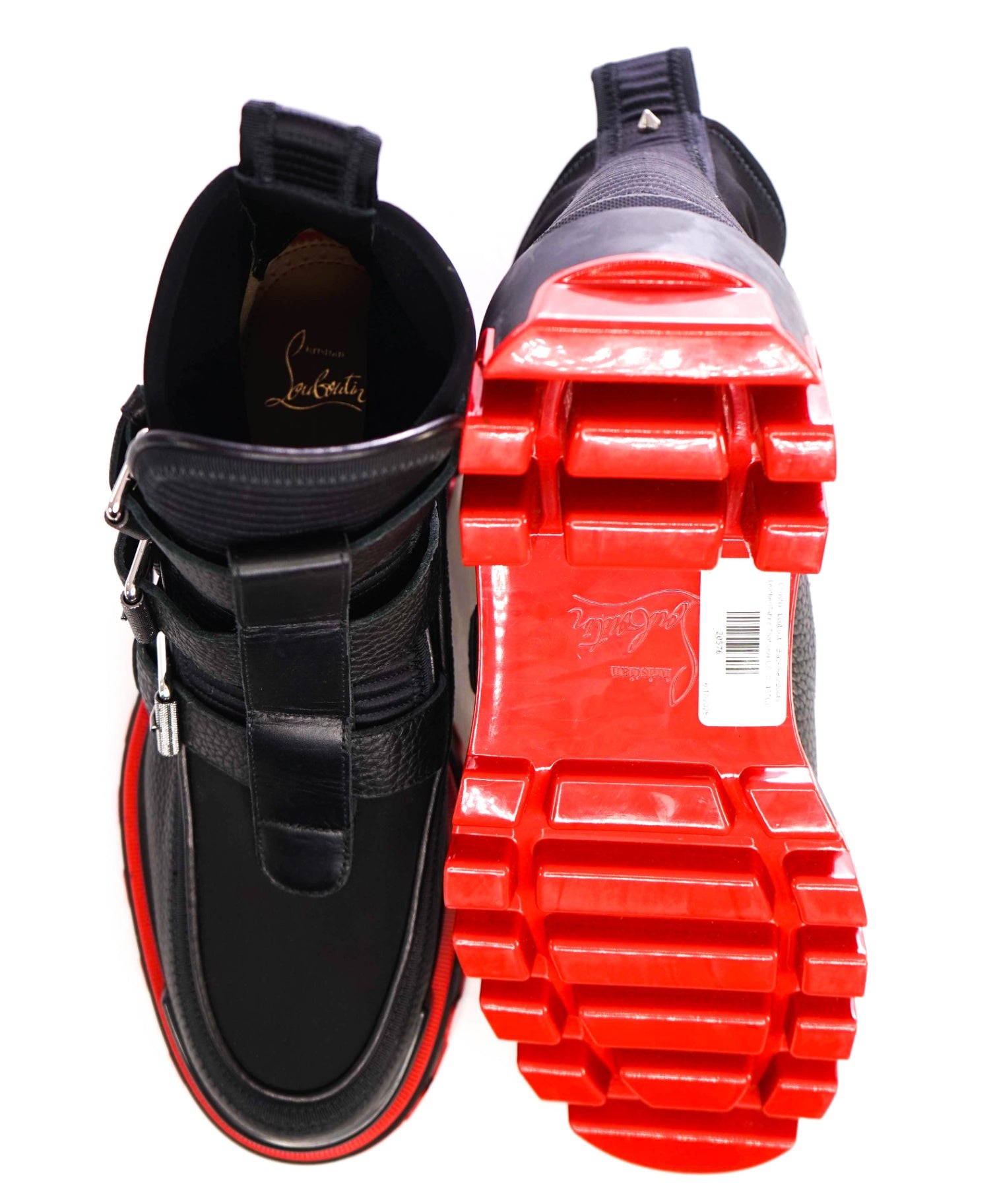 $1,595 Christian Louboutin DUNE Black Boots Leather US 10 (43EU)