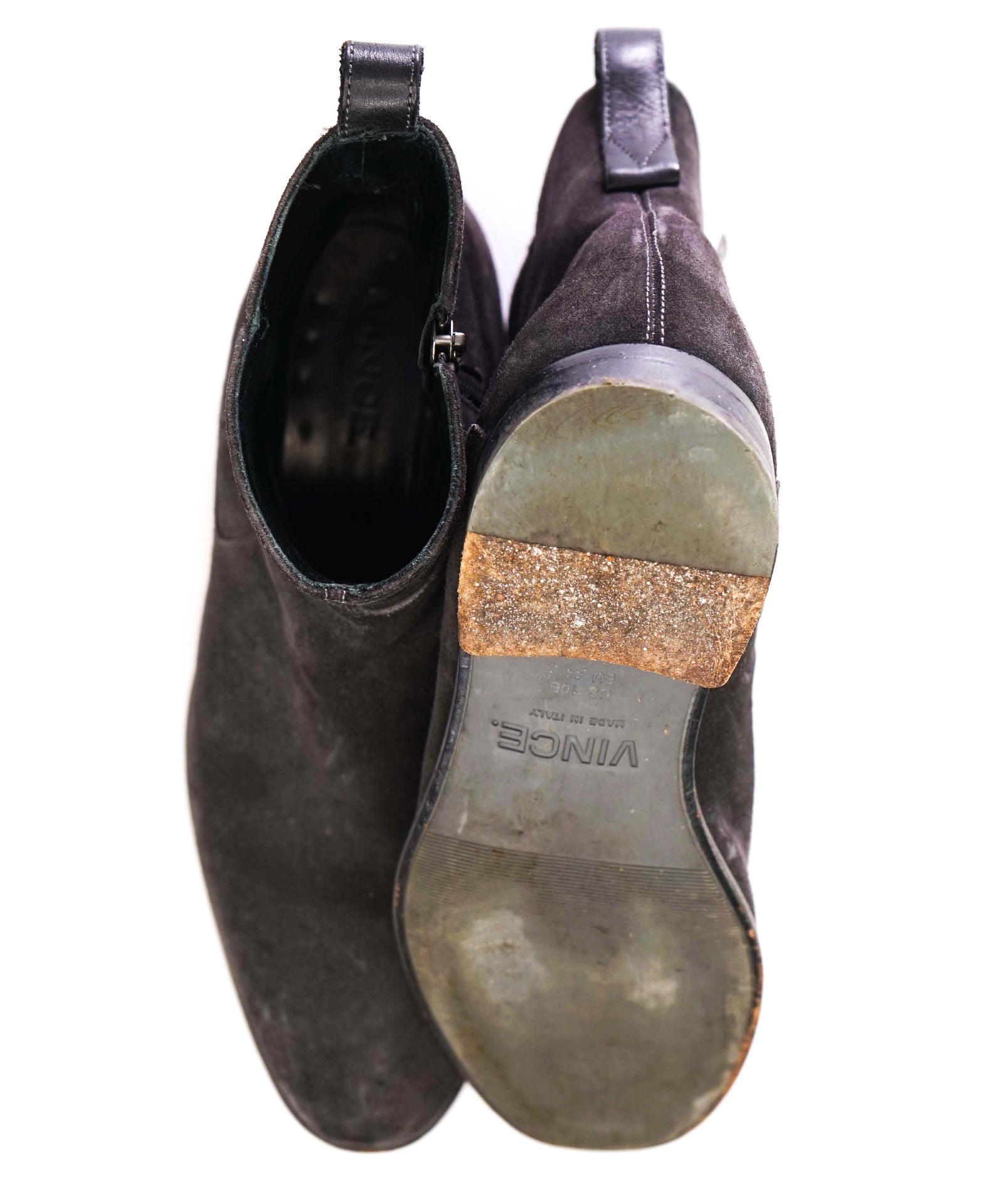 VINCE Grey Boots Suede Footwear US 10 E (44EU)