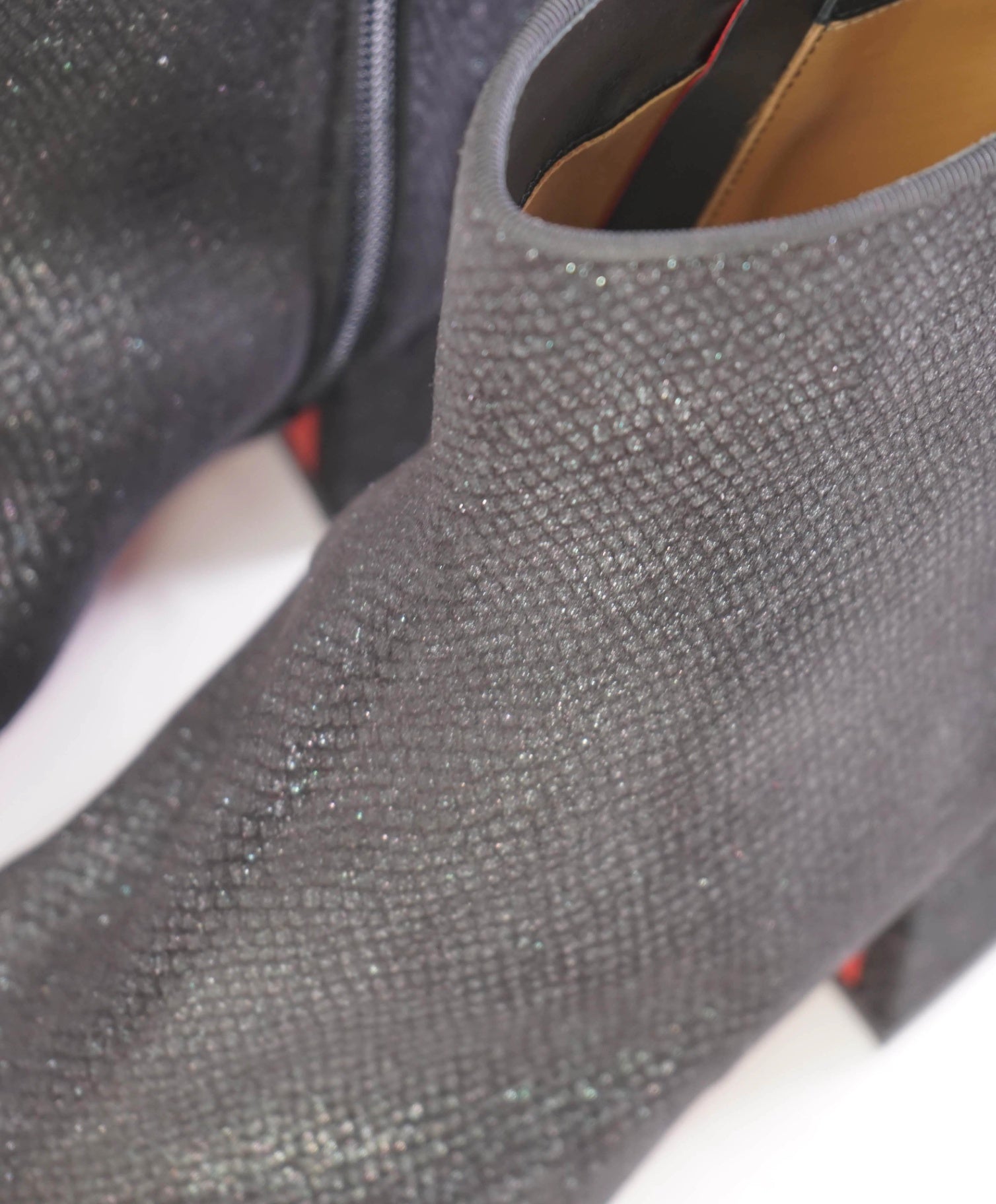 $1,445 Christian Louboutin "FEVER" Bovine Black Boots US 10.5 (43.5EU)