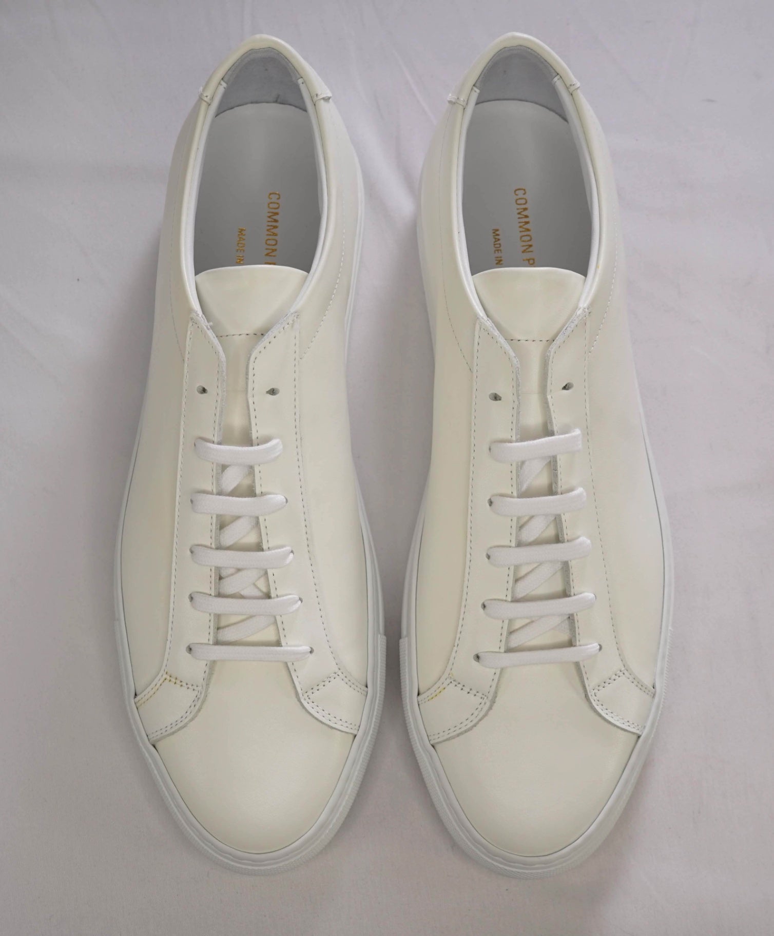$440 Common Projects White Sneakers Leather Footwear US 13 (46EU)