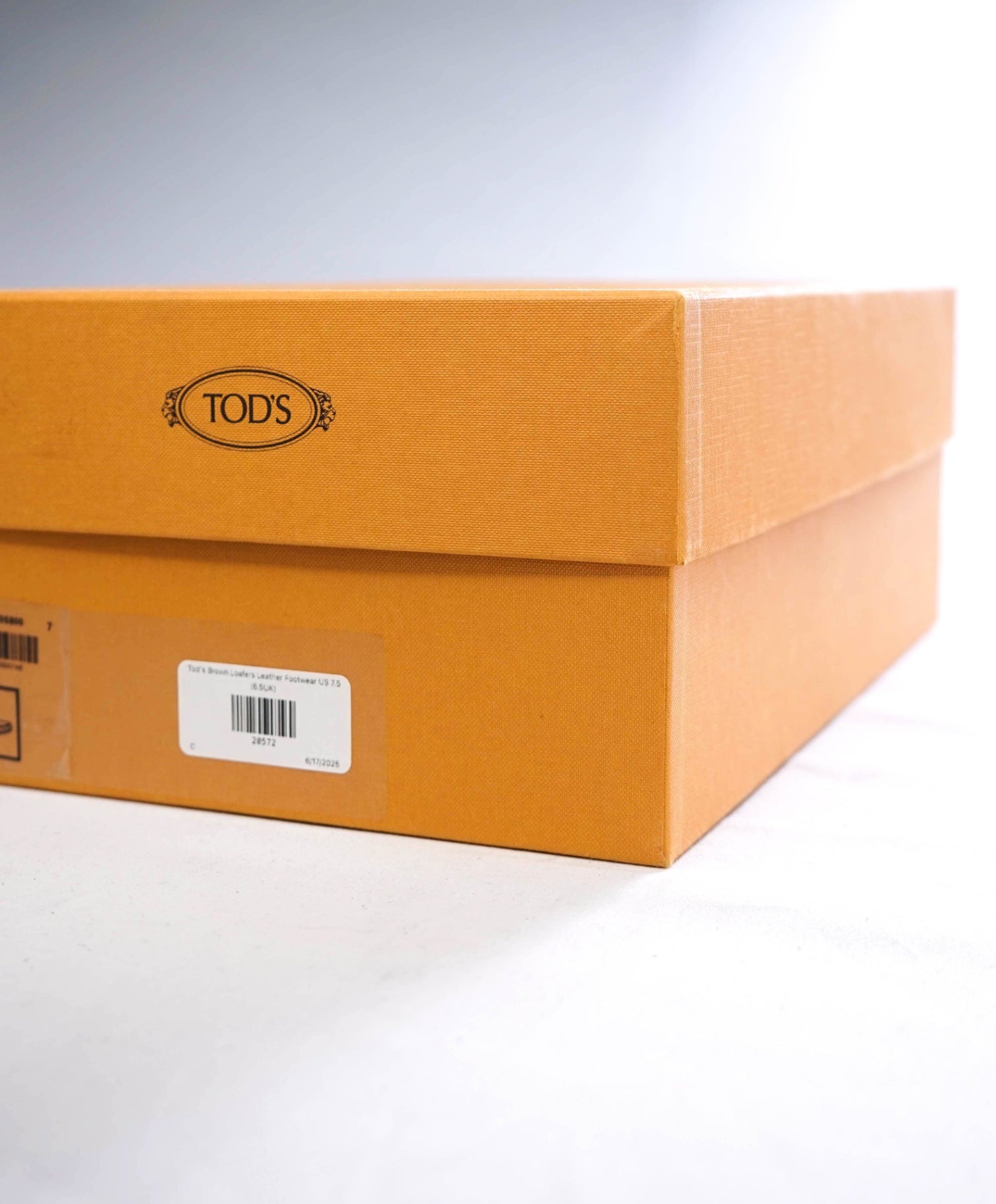 $825 TOD’S - “Boston” Brown Leather Penny Loafers - US 7.5 (6.5UK)