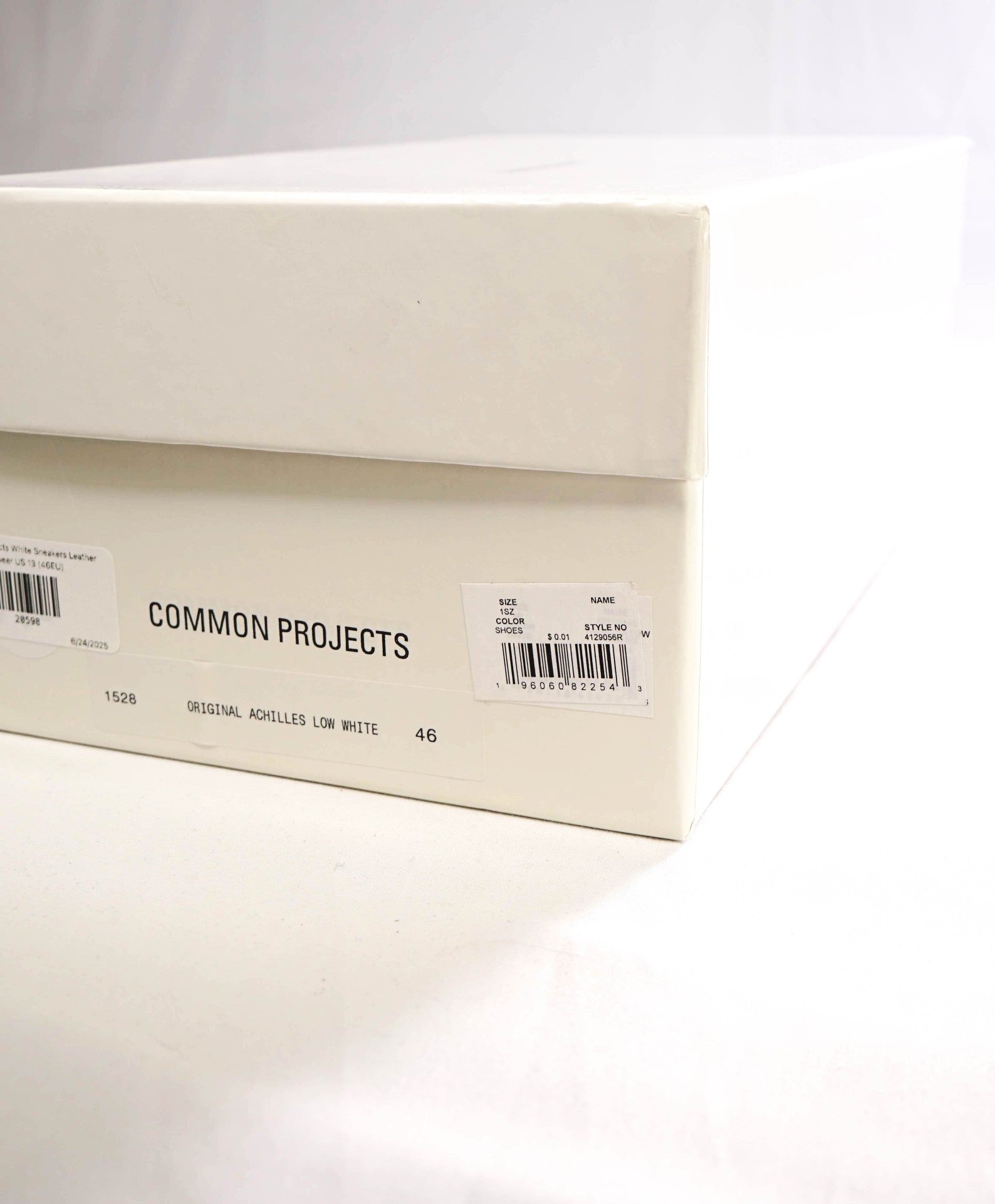 $440 Common Projects White Sneakers Leather Footwear US 13 (46EU)