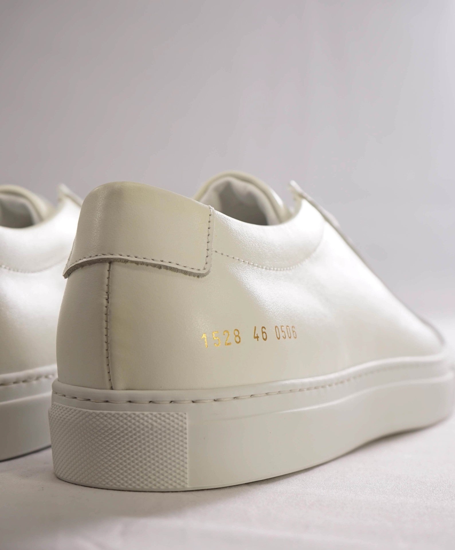$440 Common Projects White Sneakers Leather Footwear US 13 (46EU)
