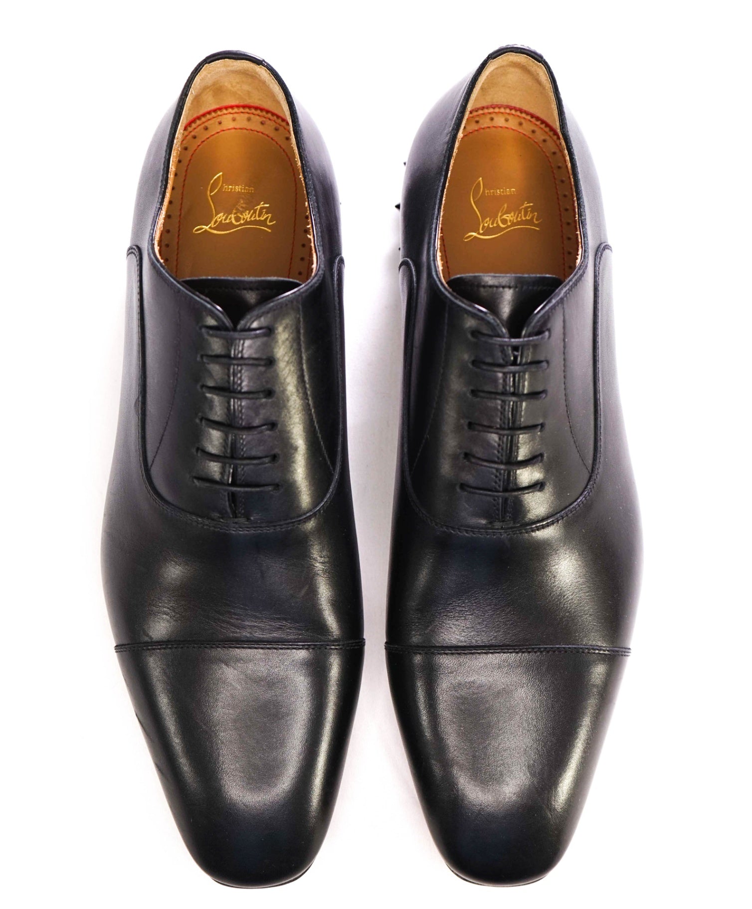 $1,100 Christian Louboutin "Greggo Spiked" Oxfords US 10.5 (43.5EU)