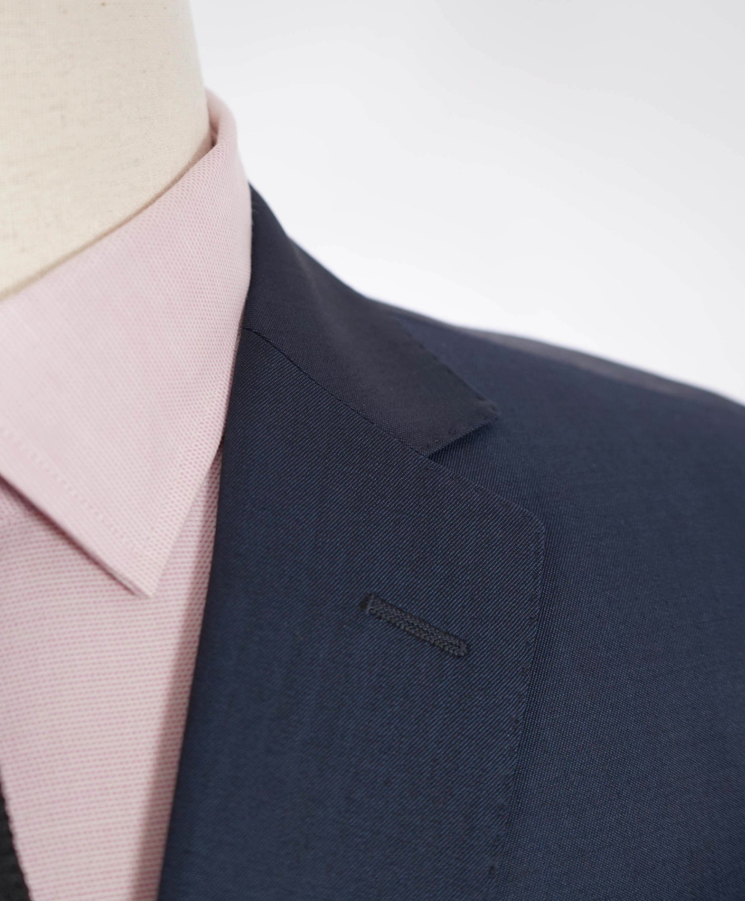 $1,795 Z Zegna Navy Blue Wool/Mohair 2-Btn SLIM Suit 44R