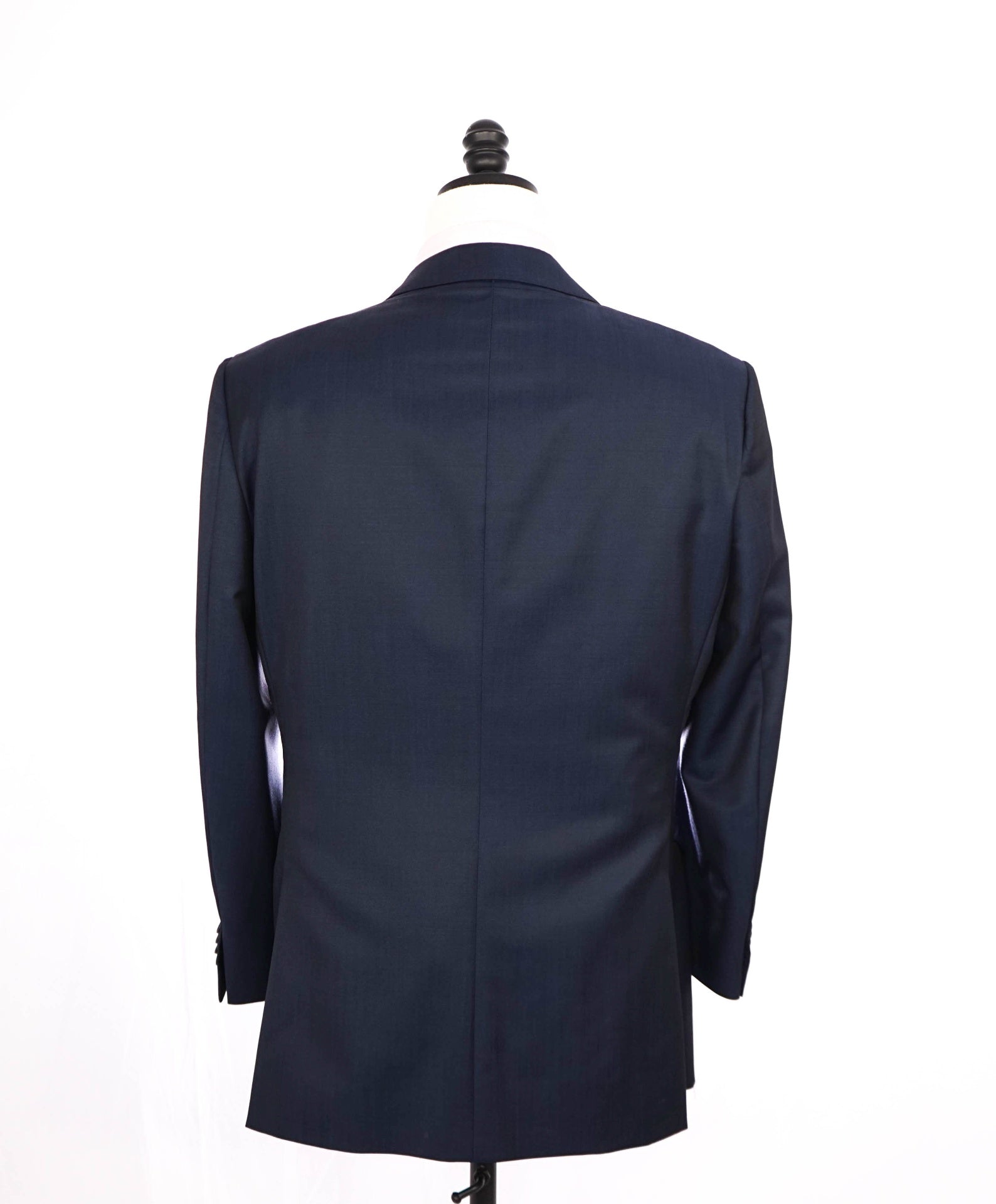 $1,795 Z Zegna Navy Blue Wool/Mohair 2-Btn SLIM Suit 44R