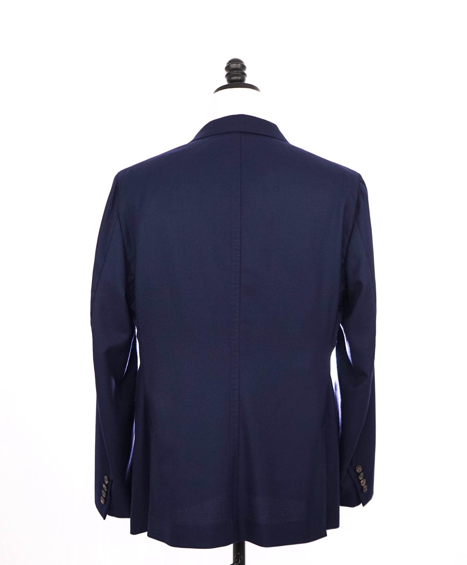 $3,295 ISAIA Cortina Navy Patch Pocket Wool Blazer 46R