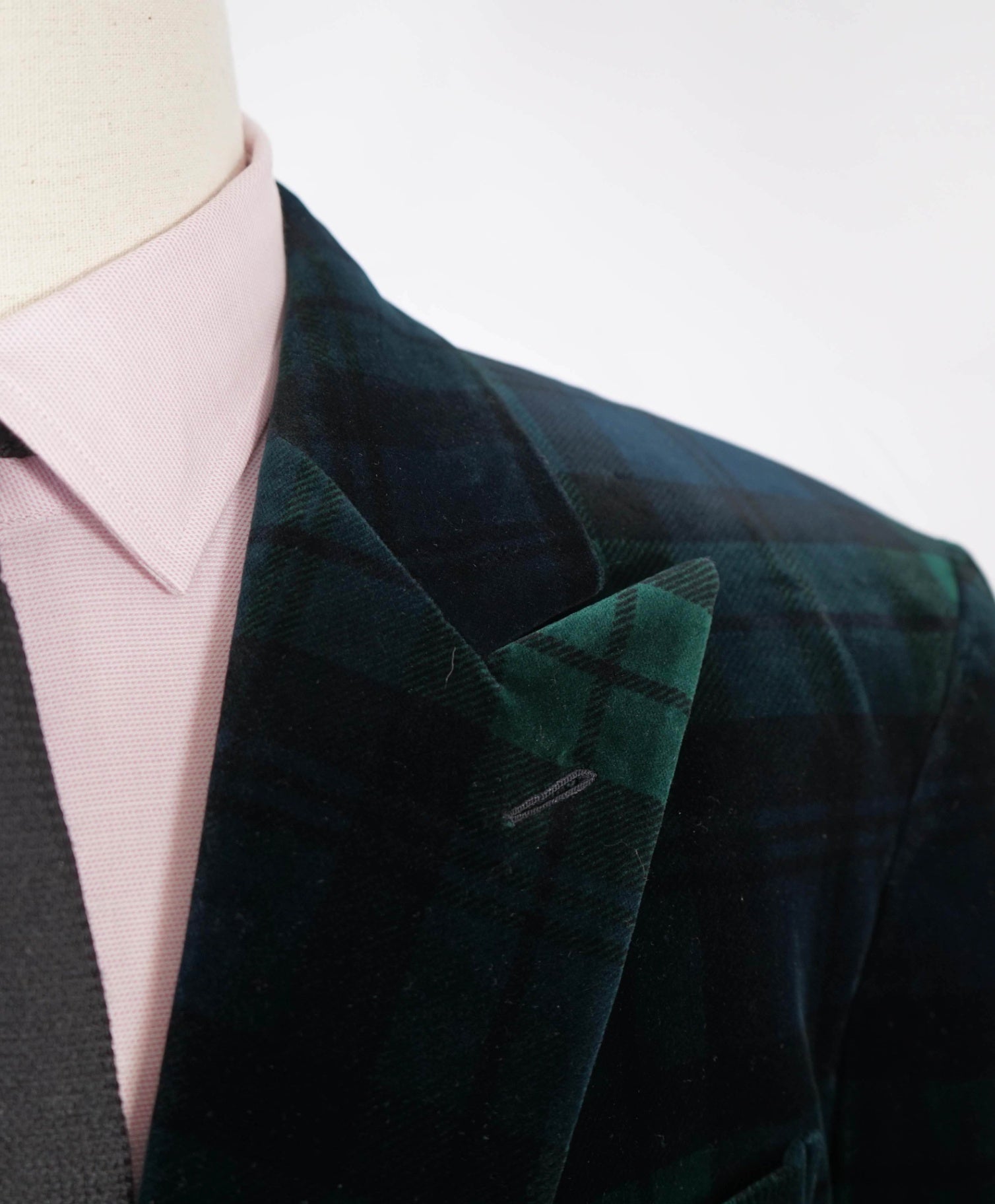 $2,795 RALPH LAUREN PURPLE LABEL - Kent Hand-Tailored Velvet Jacket 46R
