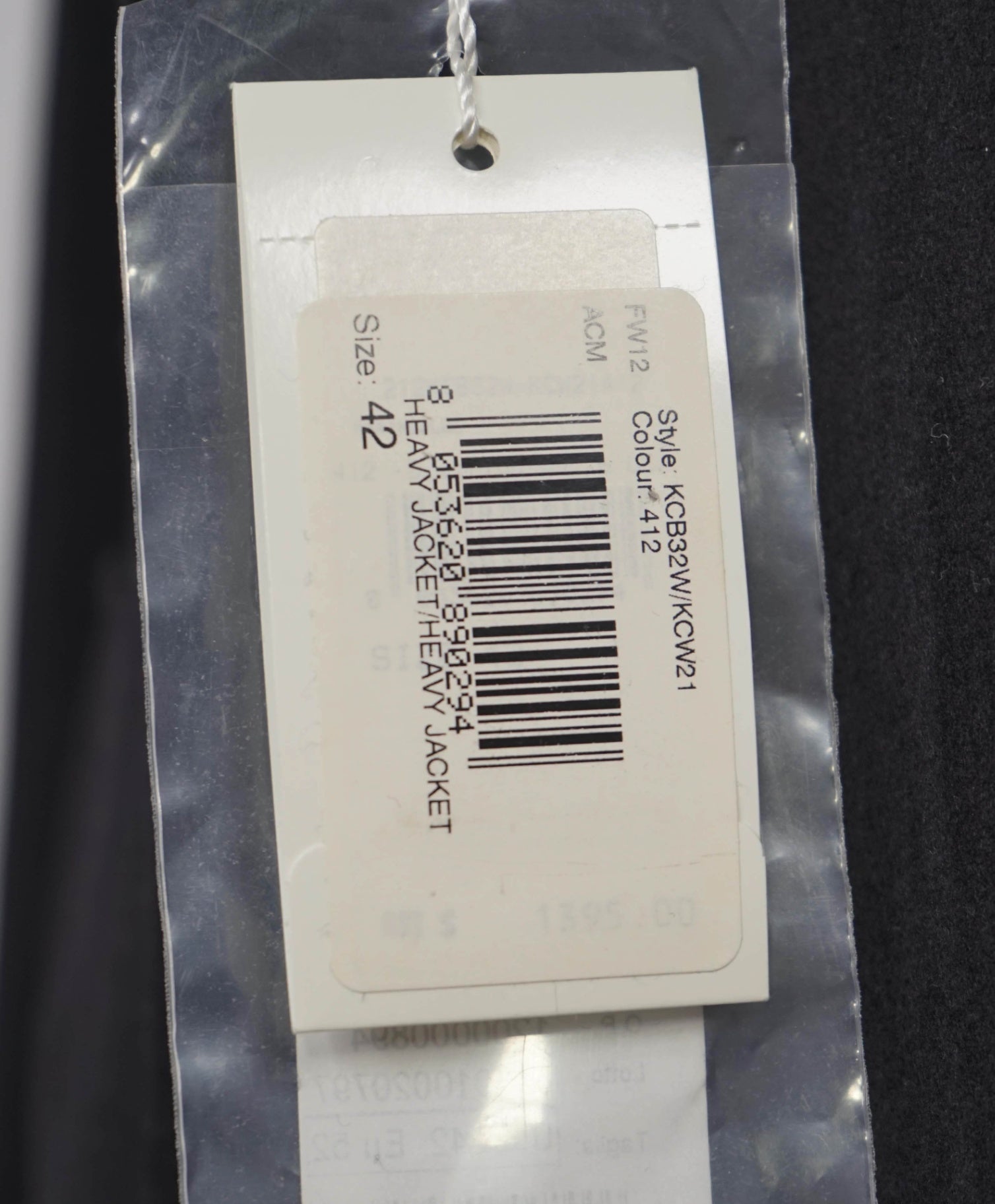 $1,895 Armani Collezioni Navy Water Repellent FUR Wool/Cashmere Coat 42R