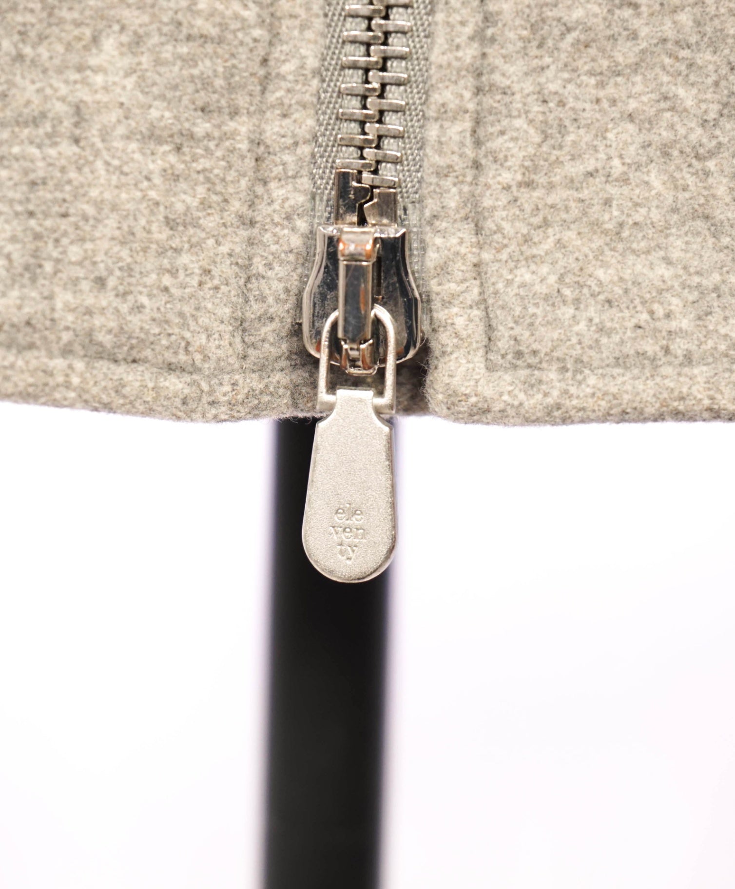 $995 Eleventy Grey ZEGNA Wool/Cashmere Bomber Jacket 40R (M)