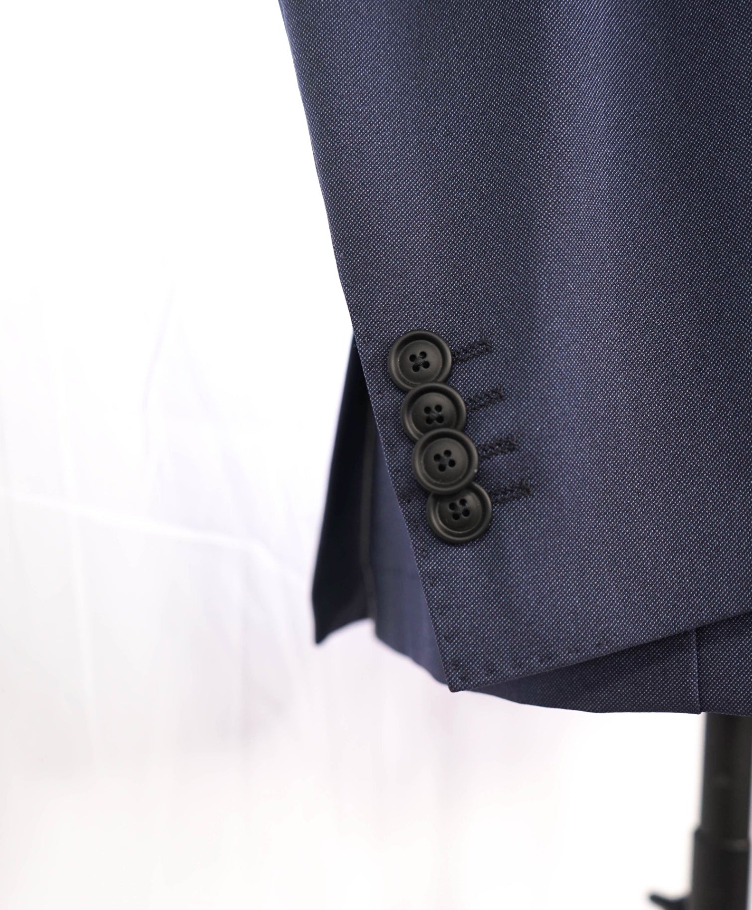 $825 HUGO BOSS Solid Blue Performance Stretch Packable Suit 38S